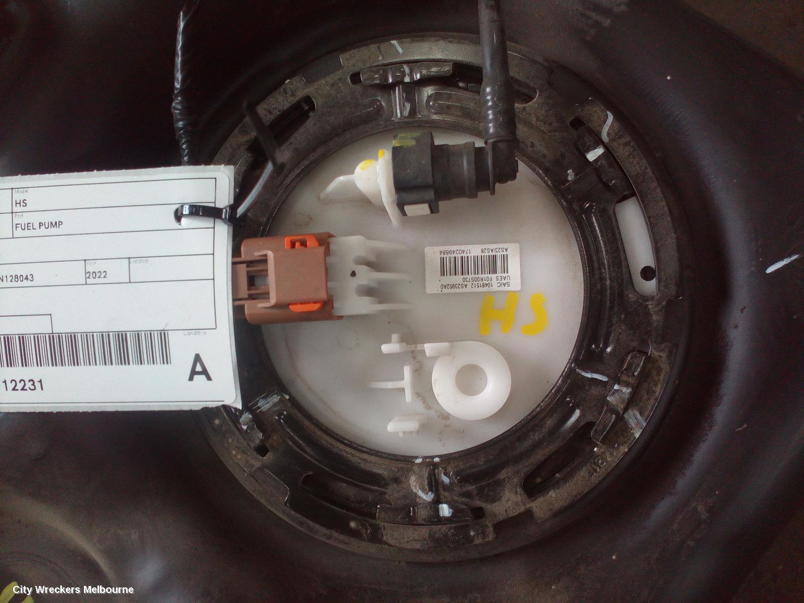MG HS FUEL PUMP, PETROL, 1.5, TURBO, SAS23, 09/2019 ONWARDS - Image 1