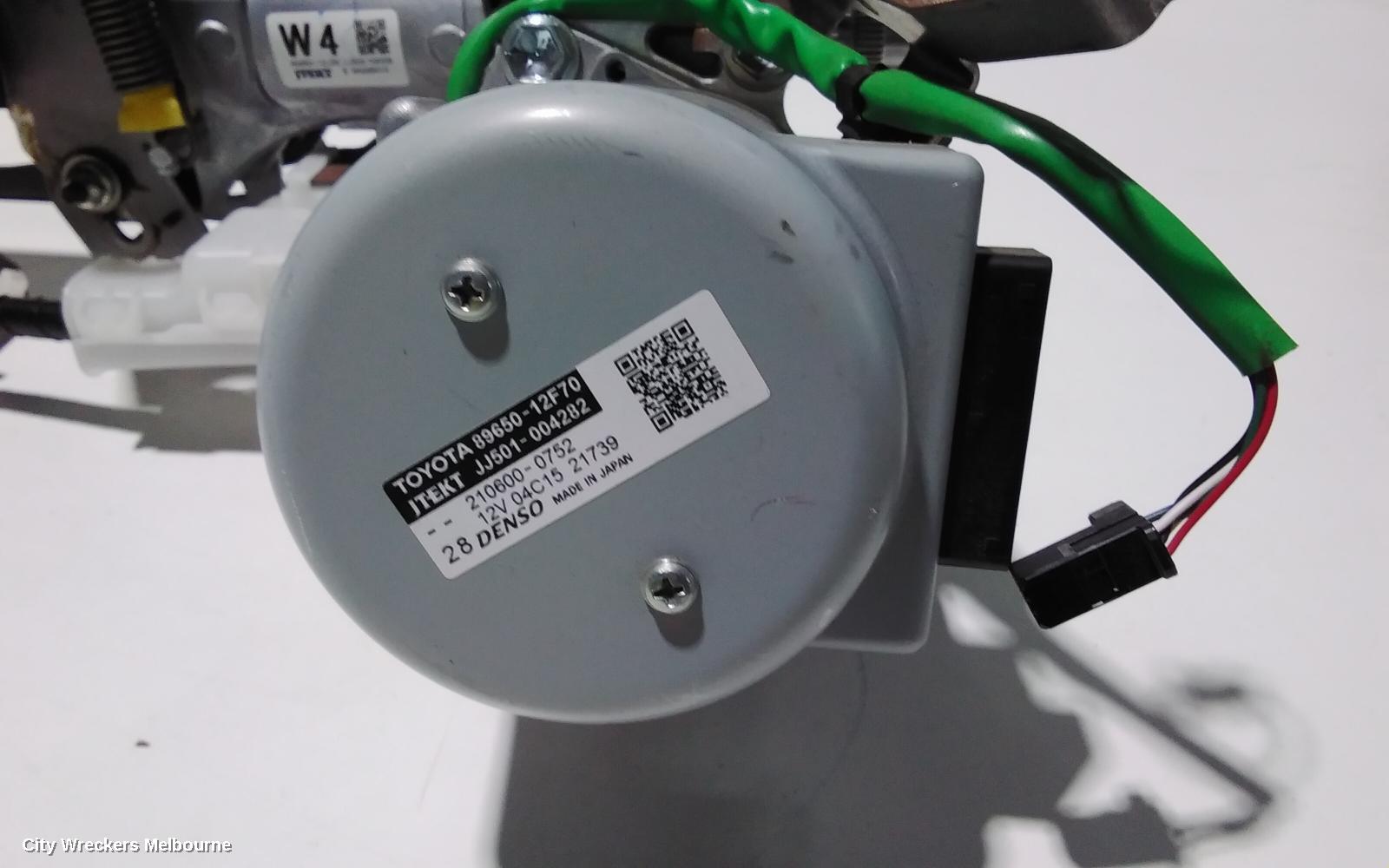 TOYOTA COROLLA STEERING COLUMN, MZEA12R, NON HYBRID, PUSH BUTTON START TYPE, 07/2018 ONWARDS - Image 2