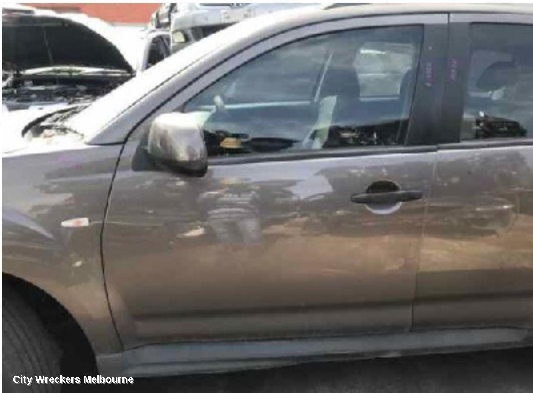 MITSUBISHI OUTLANDER LEFT FRONT DOOR, ZH, 09/2009 - 10/2012 - Image 1