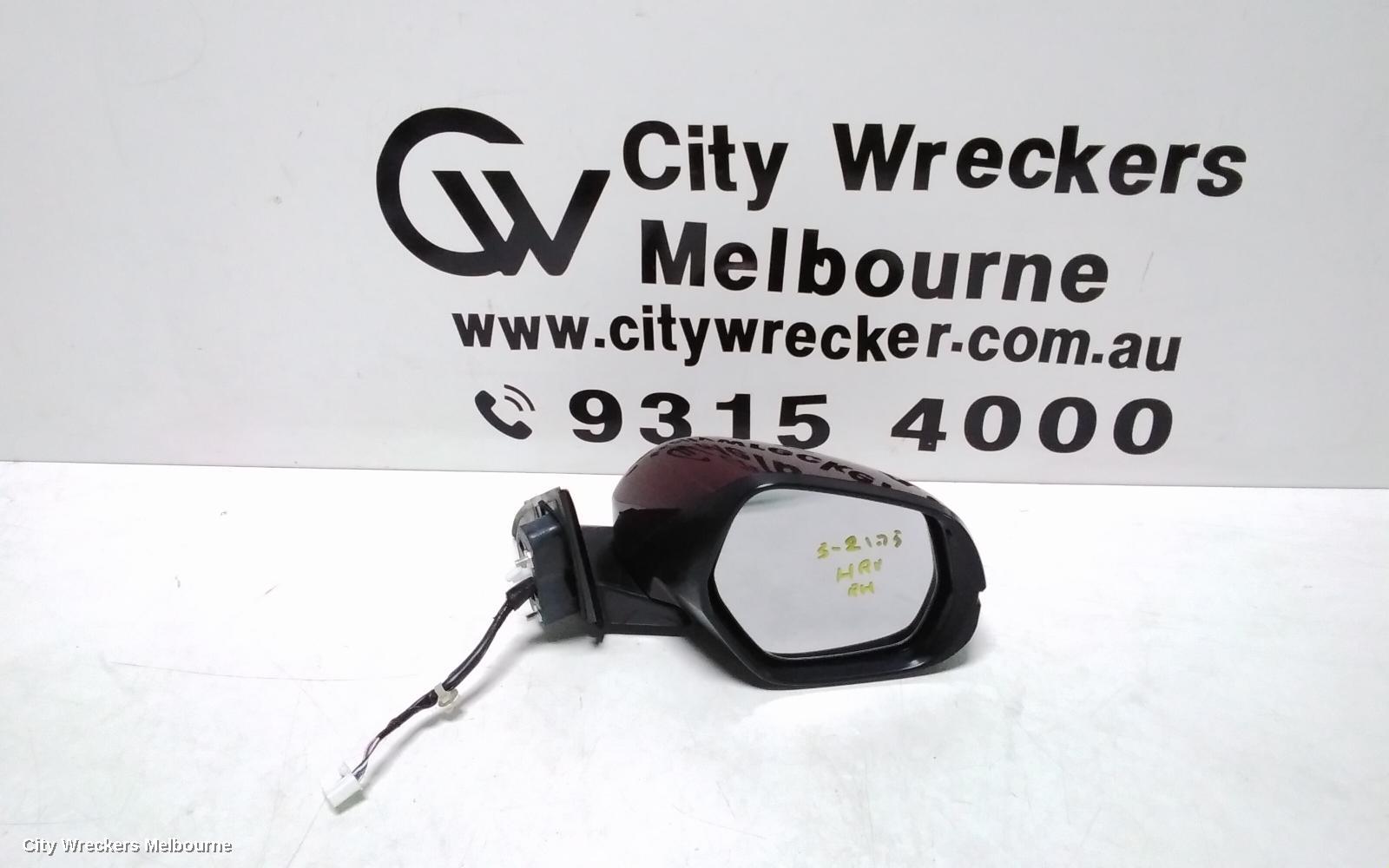 HONDA HRV RIGHT DOOR MIRROR, RU5, VTI-L, POWER FOLD, AUTO DIP TYPE (7 WIRE), 12/2014 - 06/2018 - Image 1