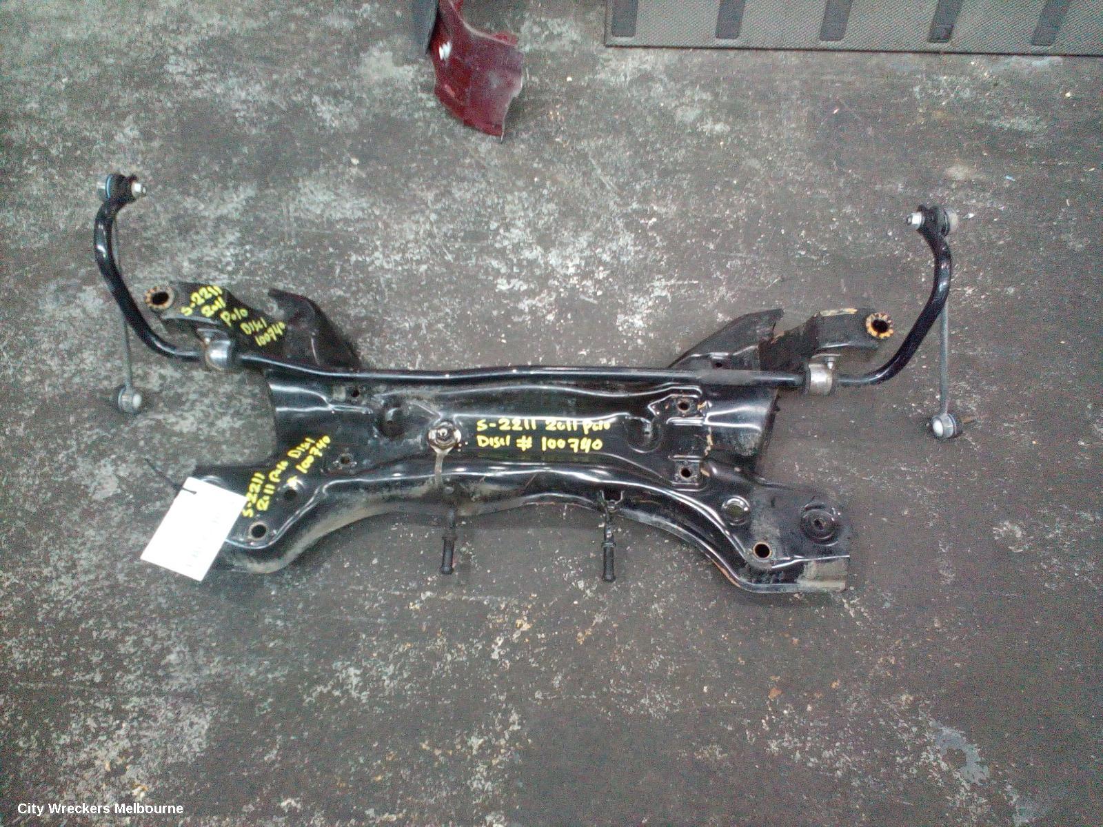 VOLKSWAGEN POLO FRT XMEMBER/CRADLE, 6R, DIESEL, 05/2010 - 05/2014 - Image 1
