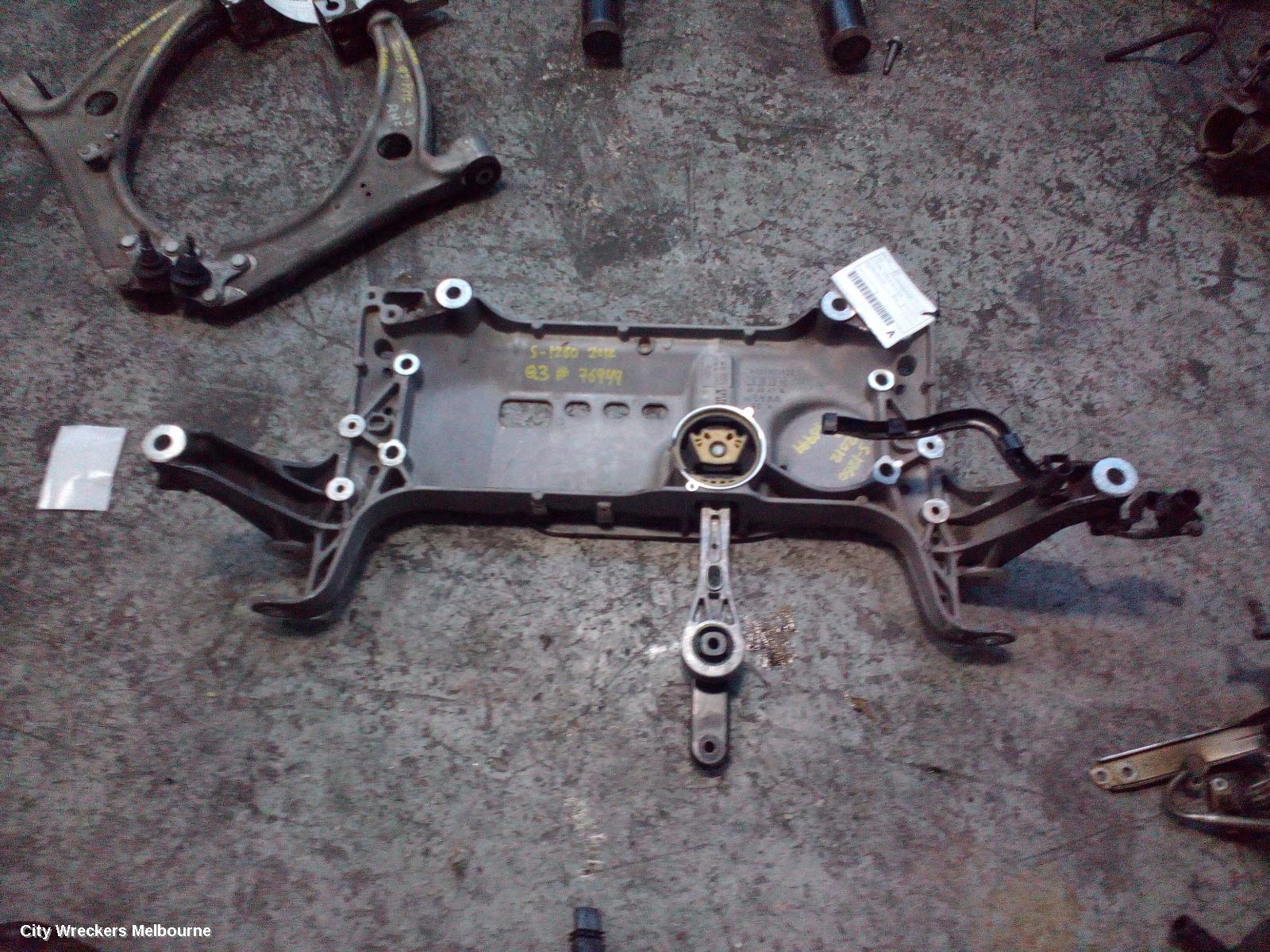 AUDI Q3 FRT XMEMBER/CRADLE, 2.0, PETROL, TURBO, 8U, 03/2012 - 12/2018 - Image 3