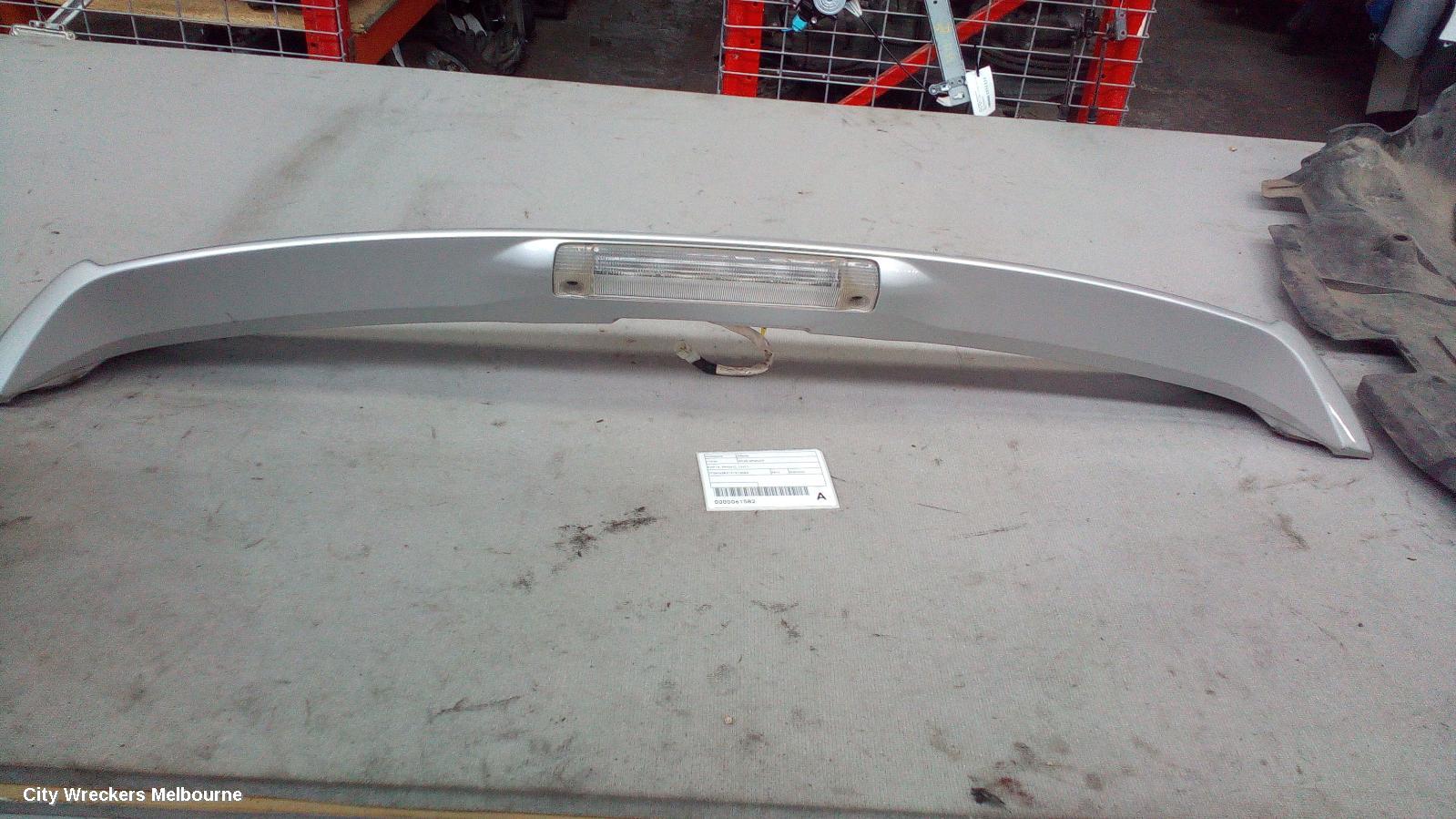 TOYOTA PRIUS REAR SPOILER, NHP10, PRIUS C, 12/2011 ONWARDS - Image 1