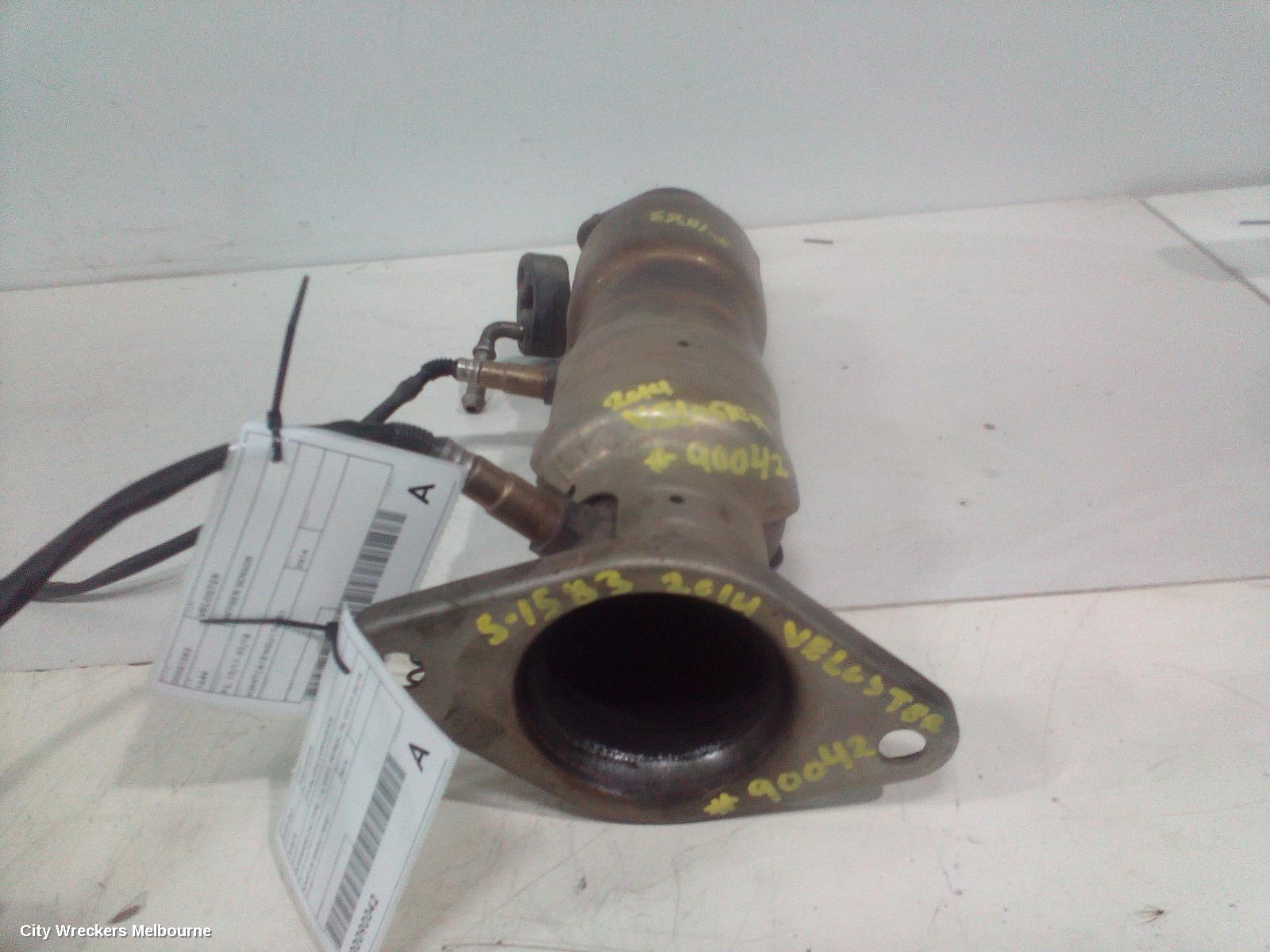 HYUNDAI VELOSTER CATALYTIC CONVERTER, DOWNPIPE-CAT TYPE, 1.6, G4FJ, PETROL, FS, 07/2012 - 02/2018 - Image 3