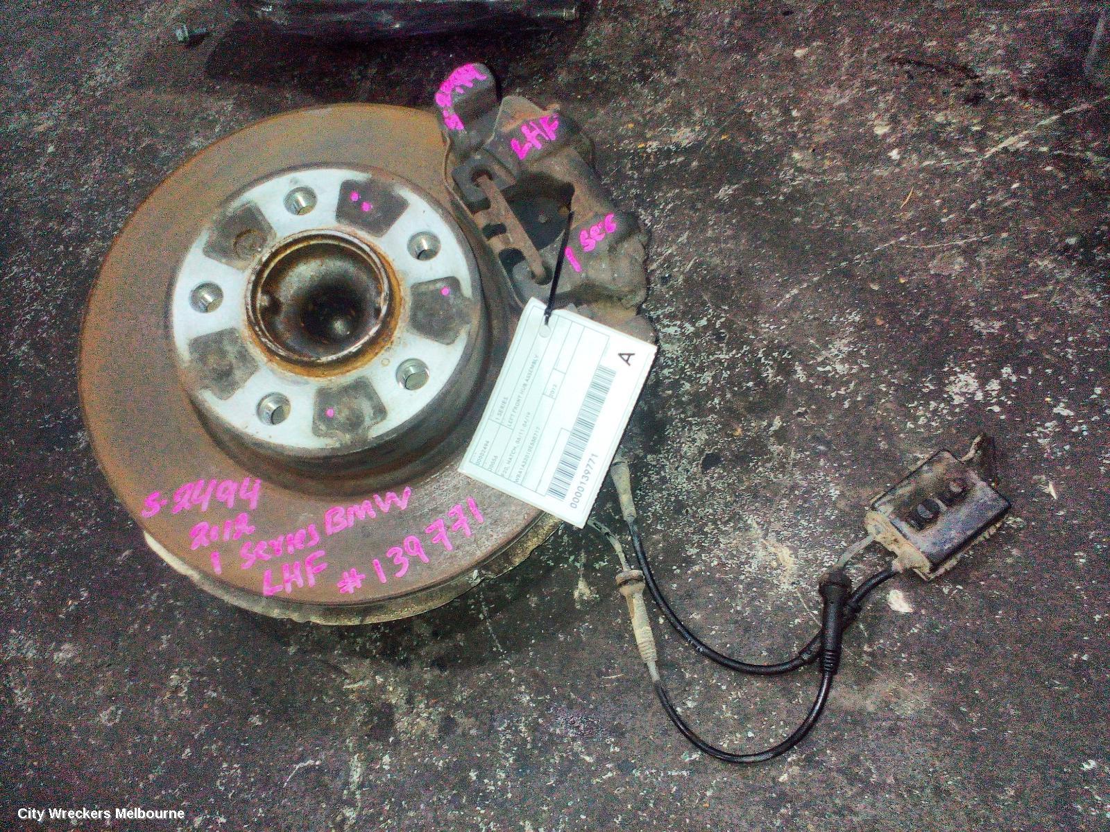 BMW 1 SERIES LEFT FRONT HUB ASSEMBLY, F20, HATCH, 06/2011 - 04/2019 - Image 3