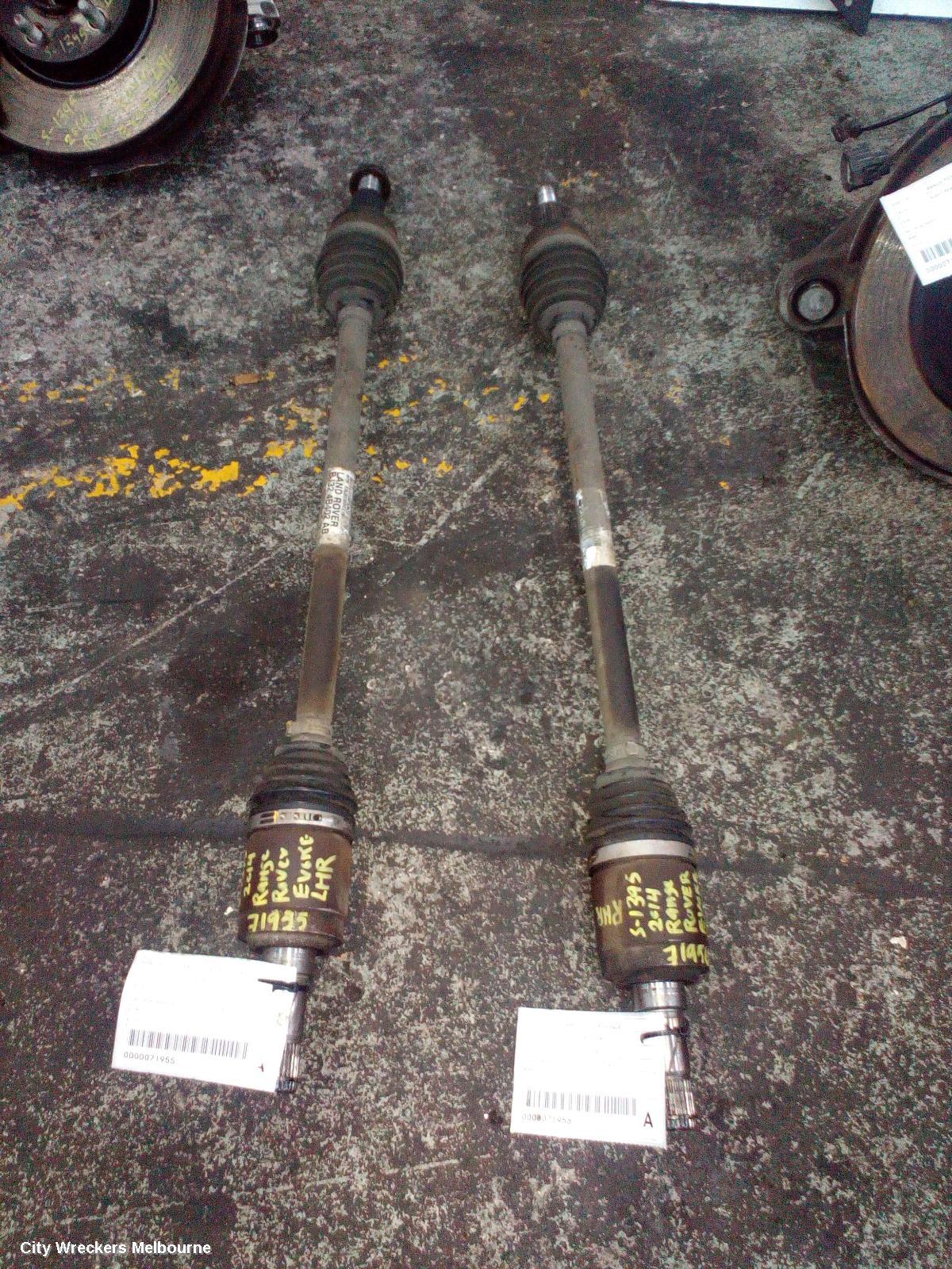 LAND ROVER RANGEROVER EVOQUE RIGHT DRIVESHAFT, REAR, EFFICIENT DRIVELINE, L538, 11/2011 - 01/2019 - Image 2
