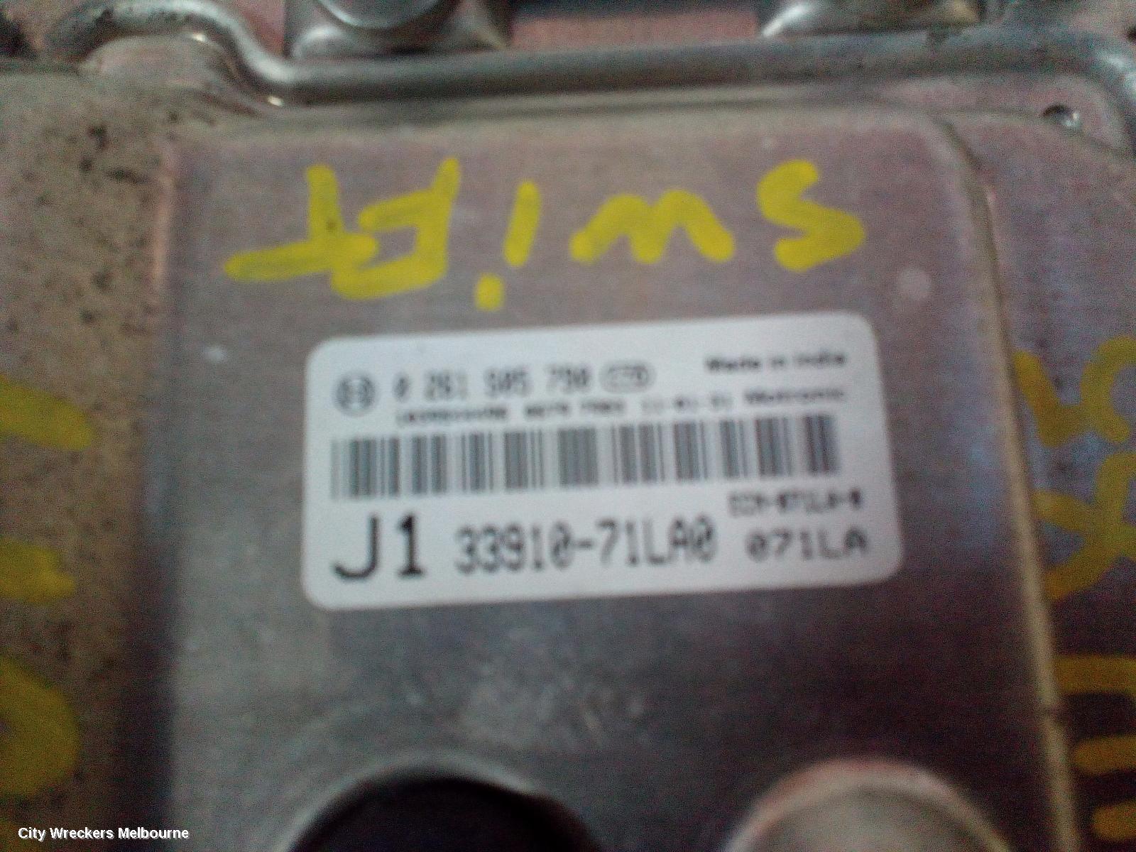 SUZUKI SWIFT ECU, ENGINE ECU, 1.4, K14B, AUTO T/M, ECU ONLY, FZ, 08/2010 - 03/2017 - Image 1