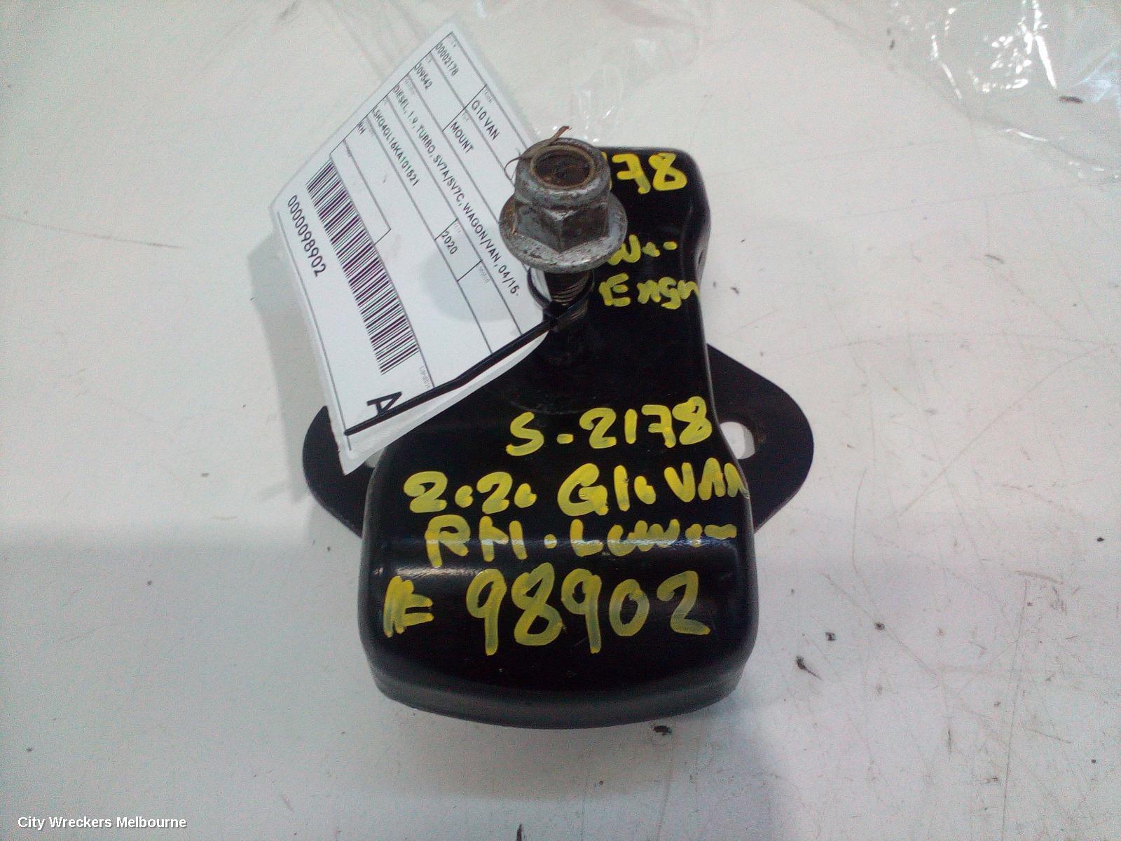 LDV G10 MOUNT, DIESEL, 1.9, TURBO, SV7A/SV7C, WAGON/VAN, 04/2015 ONWARDS - Image 1