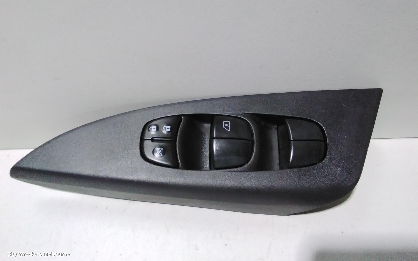 NISSAN PULSAR PWR DR WIND SWITCH, RH FRONT (MASTER SWITCH), SEDAN, B17, 12/2012 - 12/2017 - Image 2