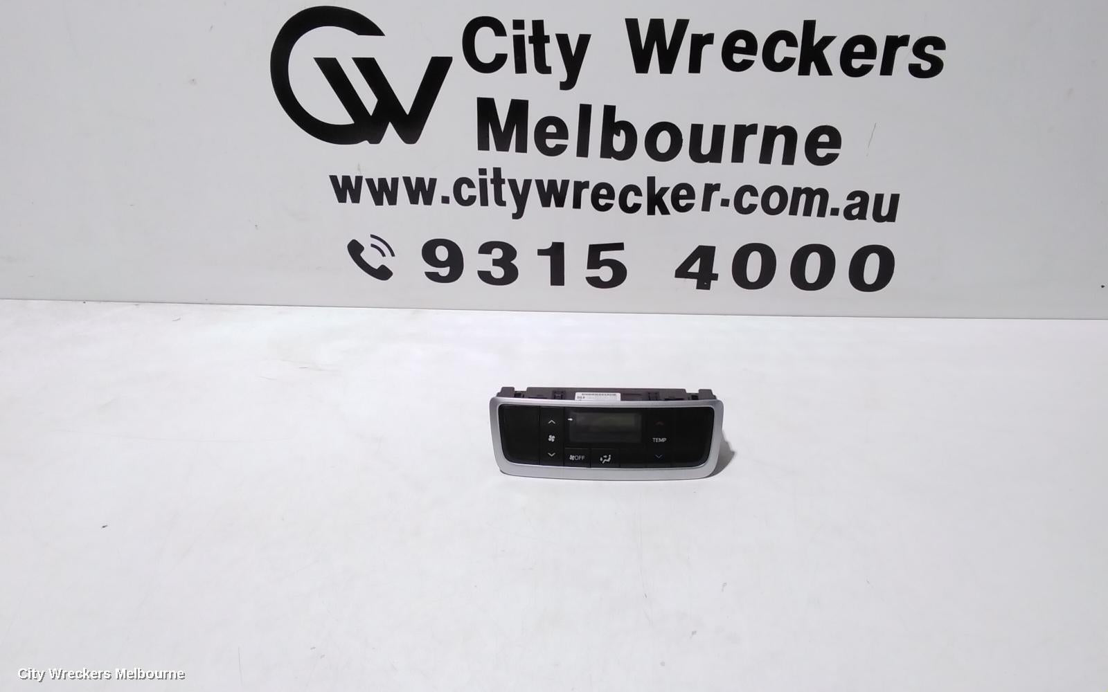 TOYOTA KLUGER HEATER/AC CONTROLS, GSU50/GSU55, CLIMATE CONTROL TYPE (REAR), 12/2013 - 02/2021 - Image 1