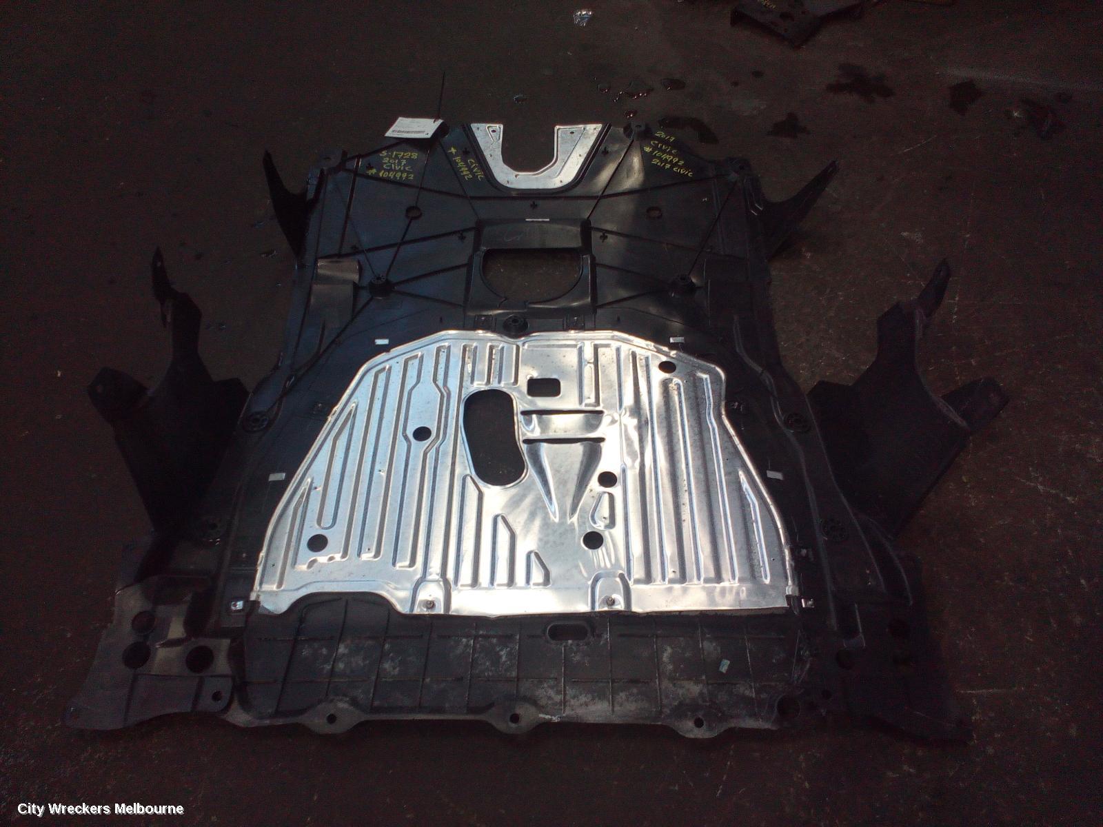 HONDA CIVIC ENGINE COVER, 10TH GEN, 05/2016 - 08/2021 - Image 2