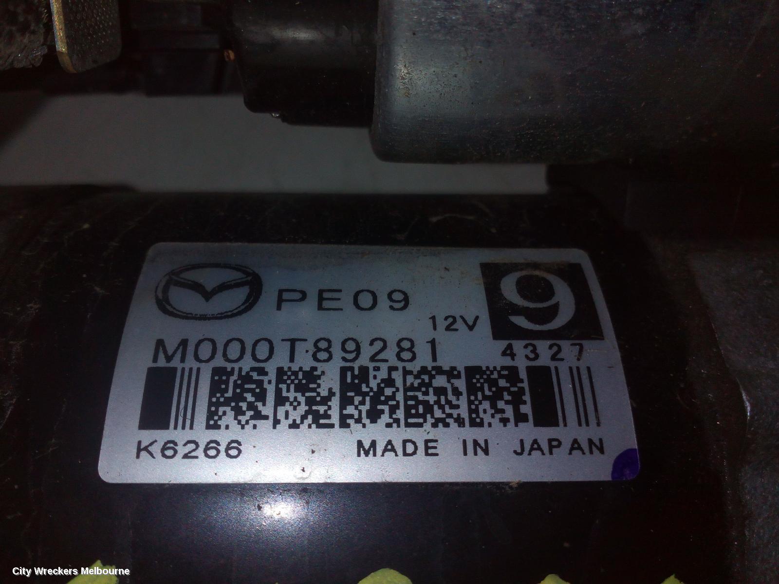 MAZDA CX5 STARTER, PETROL, 2.0/2.5, KE, 03/2012 - 12/2016 - Image 1