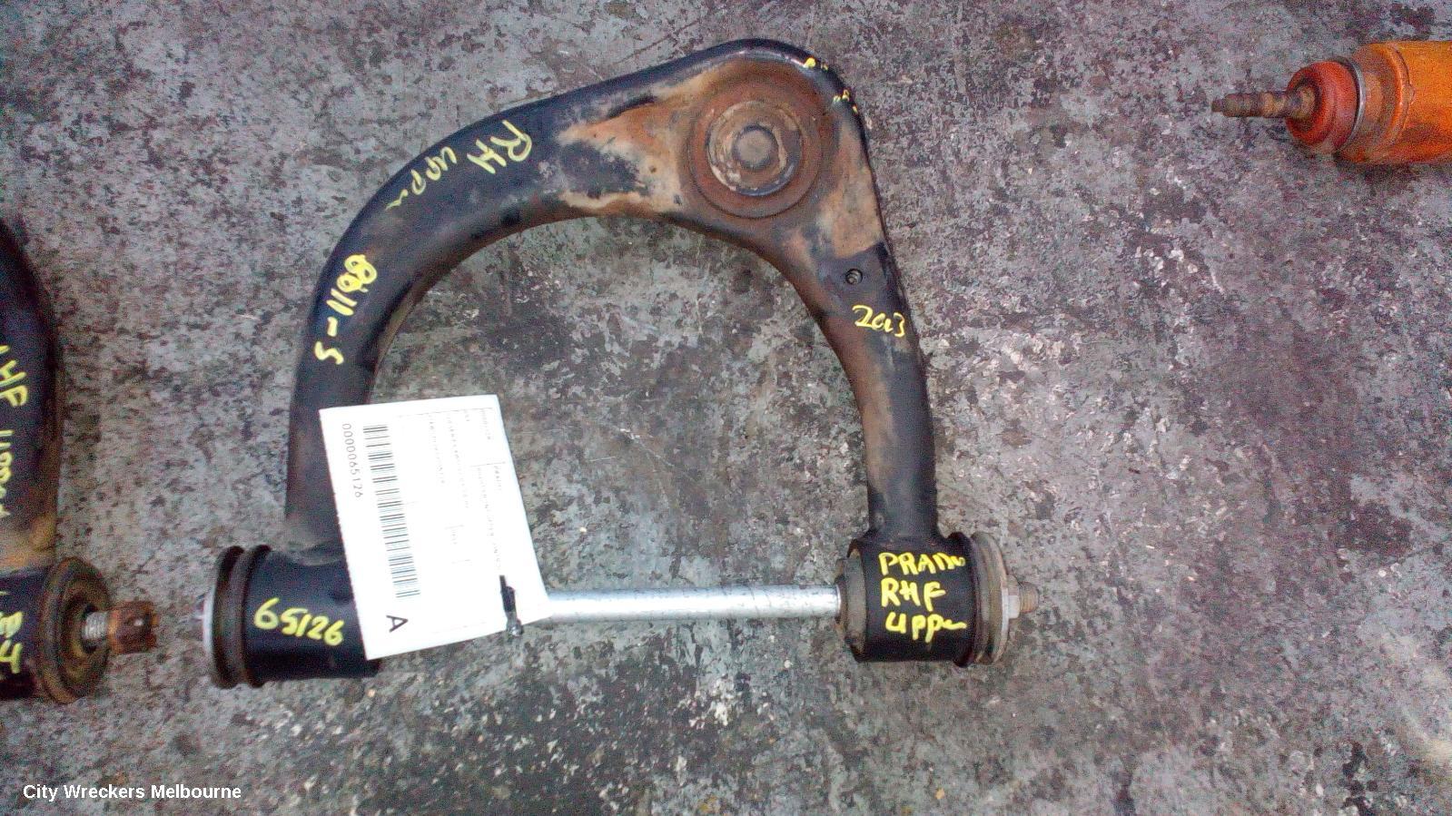 TOYOTA PRADO RIGHT FRONT UPPER CONTROL ARM, 120 SERIES, 4WD, 02/2003 - 10/2009 - Image 1