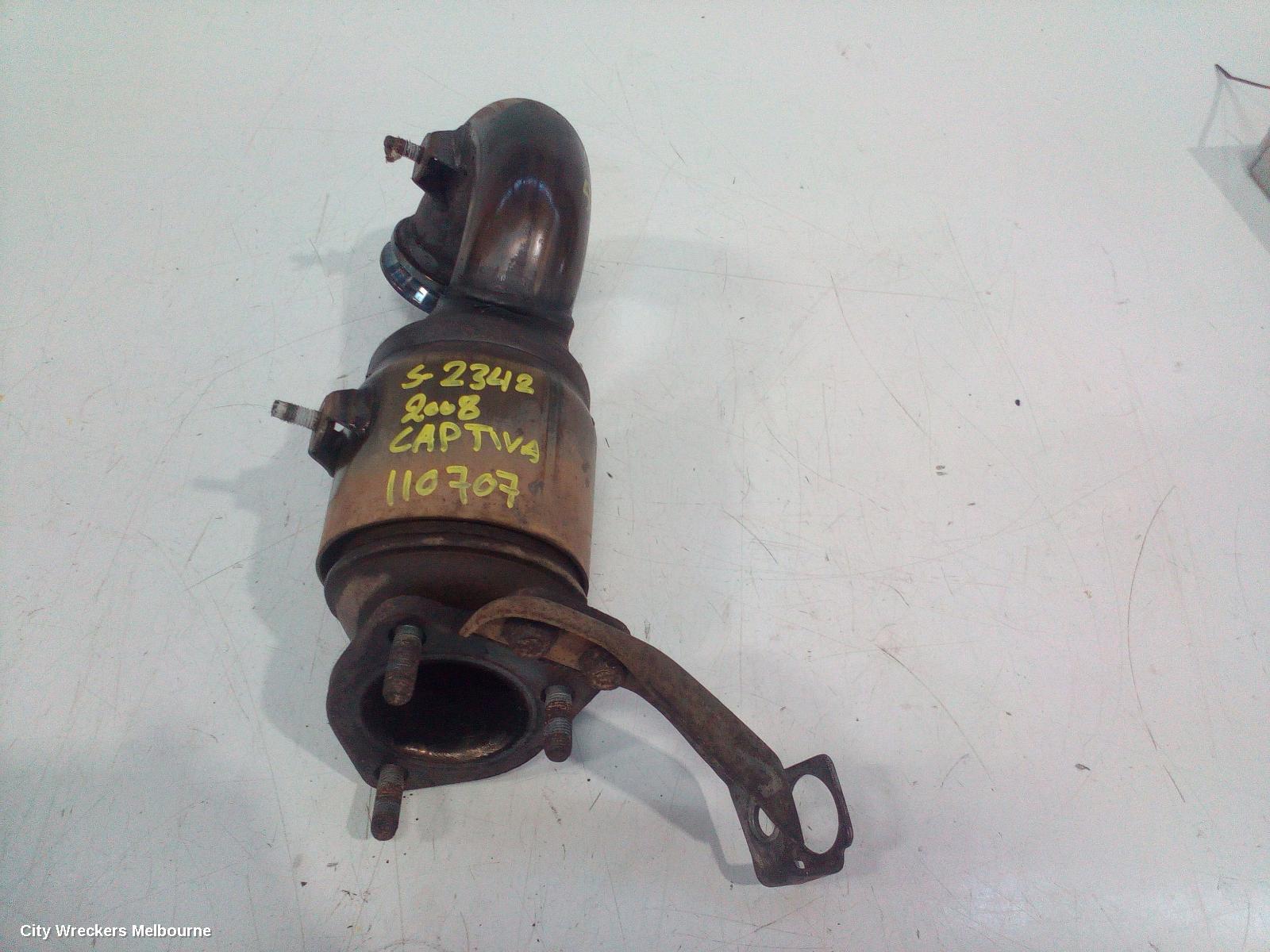 HOLDEN CAPTIVA CATALYTIC CONVERTER, DOWNPIPE-CAT TYPE, 2.0, DIESEL, CG, 03/2007 - 02/2011 - Image 2