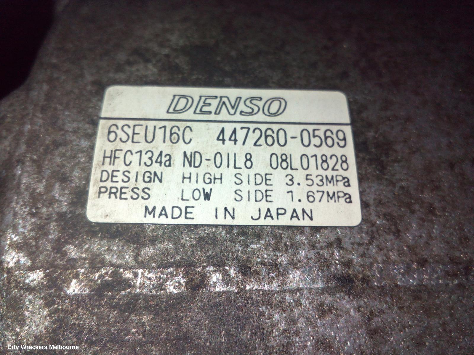 TOYOTA HIACE A/C COMPRESSOR, TRH, 2.7, 2TR-FE, PETROL, 03/2005 - 04/2019 - Image 3