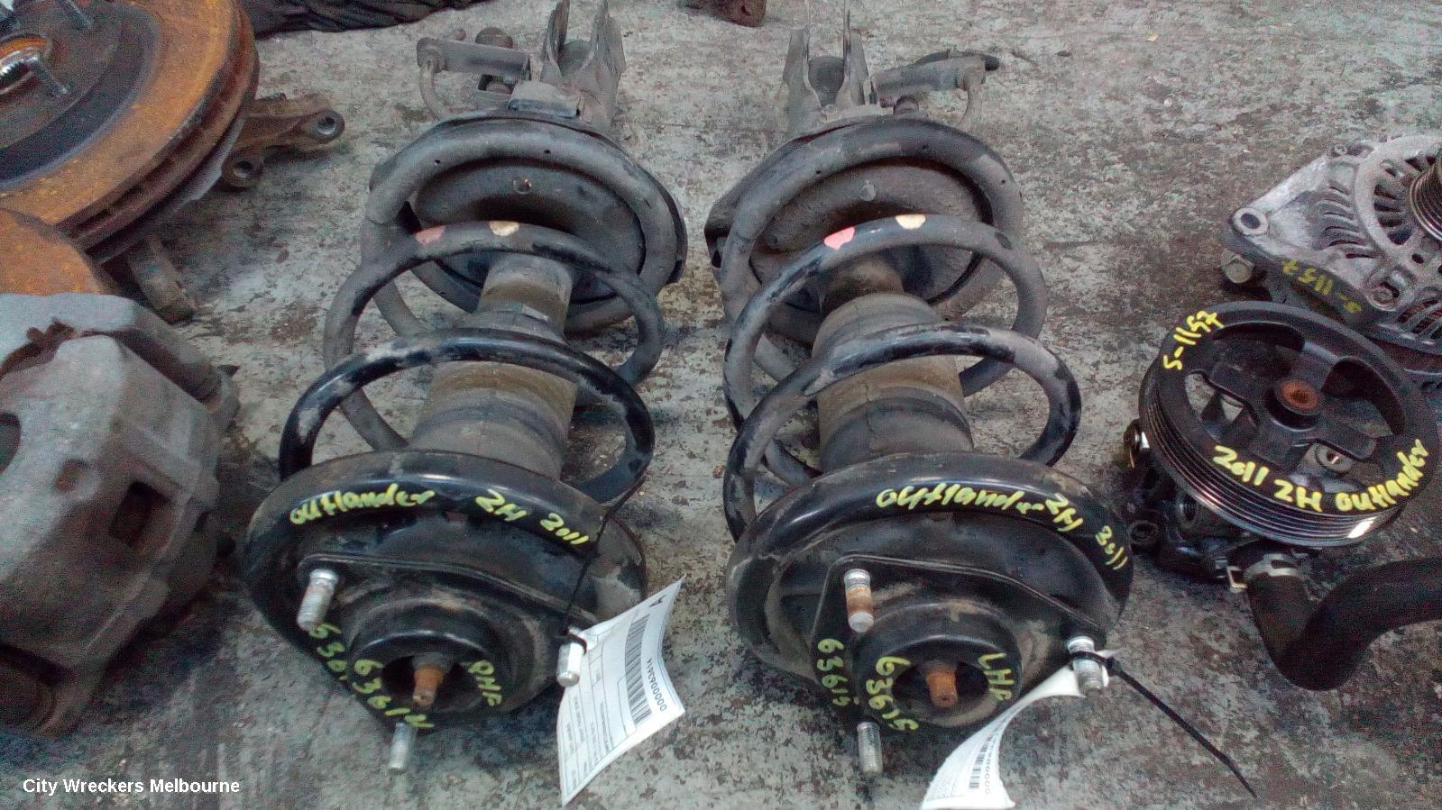 MITSUBISHI OUTLANDER RIGHT FRONT STRUT, ZG-ZH, 11/2006 - 10/2012 - Image 2