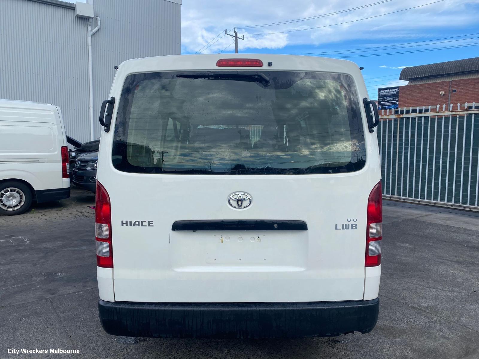 TOYOTA HIACE TRANS/GEARBOX, AUTO, RWD, DIESEL, 3.0, 1KD-FTV, KDH, A340E CODE, NON-SPEEDO DRIVE (SINGLE SENSOR TYPE), 12/2013 - 04/2019 - Image 1