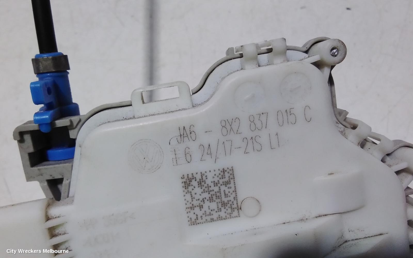 AUDI Q2 DOOR/BOOT/GATE LOCK, LEFT FRONT DOOR LOCK, GA, 10/2016 - 01/2021 - Image 2