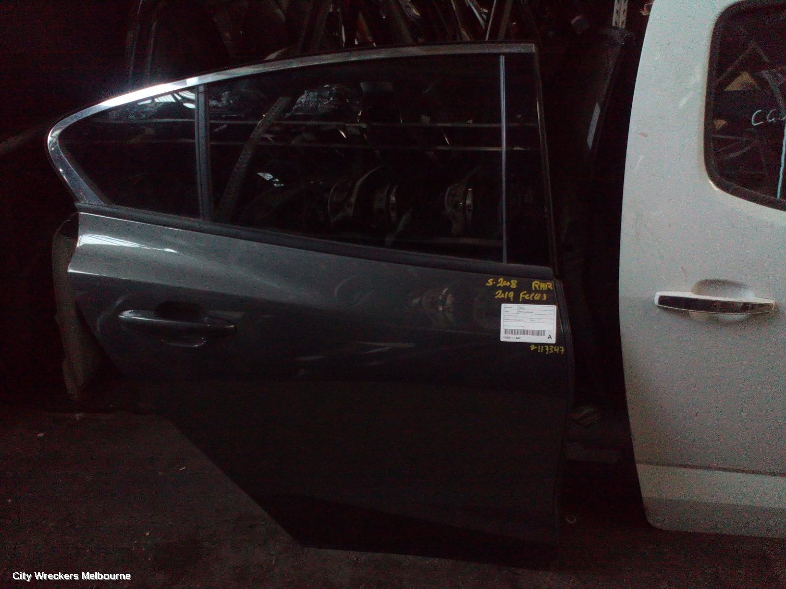 FORD FOCUS RIGHT REAR DOOR, SA, HATCH, 10/2018 ONWARDS - Image 1