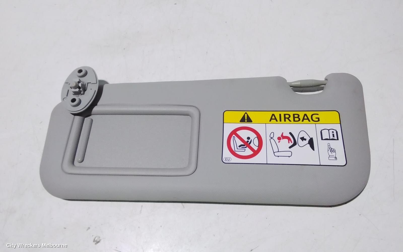 TOYOTA COROLLA SUNVISOR, ZRE182R/ZWE186R, LH SIDE, 10/2012 - 06/2018 - Image 2