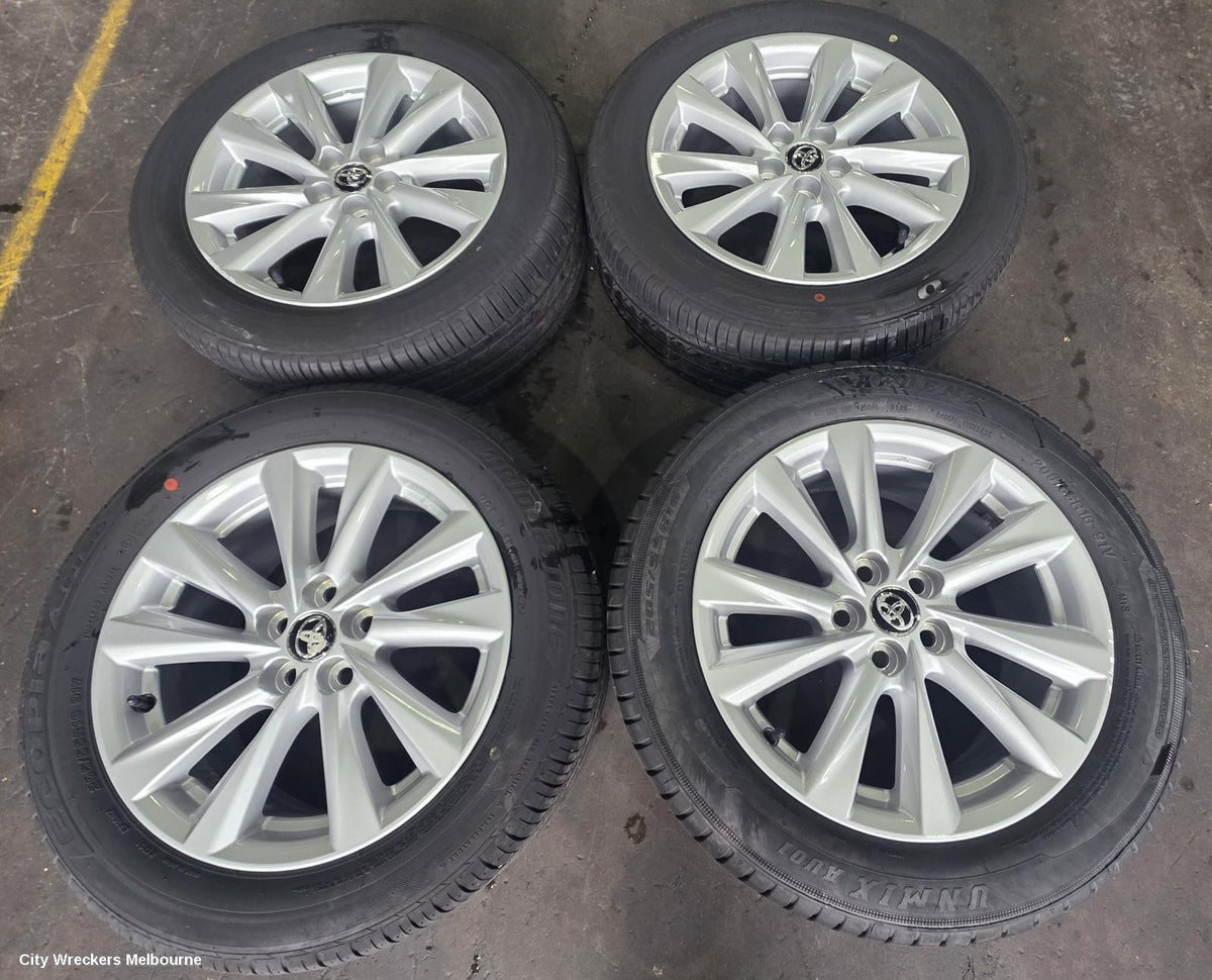 TOYOTA COROLLA WHEEL MAG, E210, FACTORY, 16X7IN, 10 SINGLE SPOKE, GREY, 09/2019 ONWARDS - Image 2