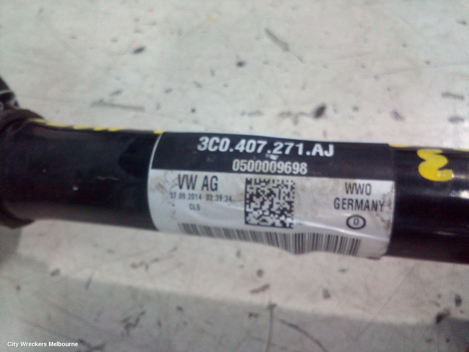 AUDI Q3 LEFT DRIVESHAFT, FRONT, 1.4, PETROL, 8U, Q3, 02/2014 - 12/2018 - Image 3