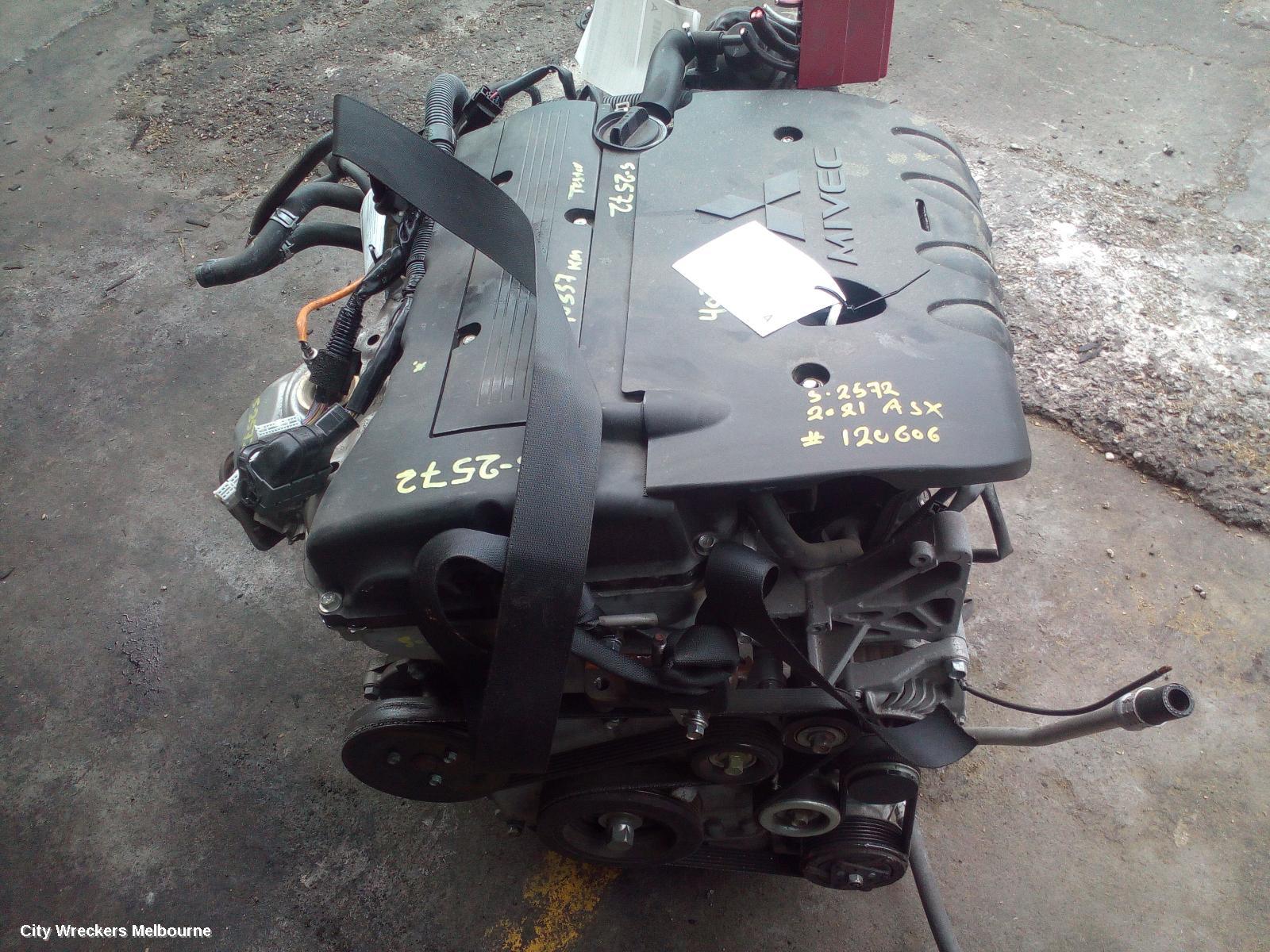 MITSUBISHI ASX ENGINE, PETROL, 2.0, 4B11, MIVEC/VVT, SINGLE CAM POSITION SENSOR TYPE, FWD, XB-XD, 07/2013 ONWARDS - Image 1