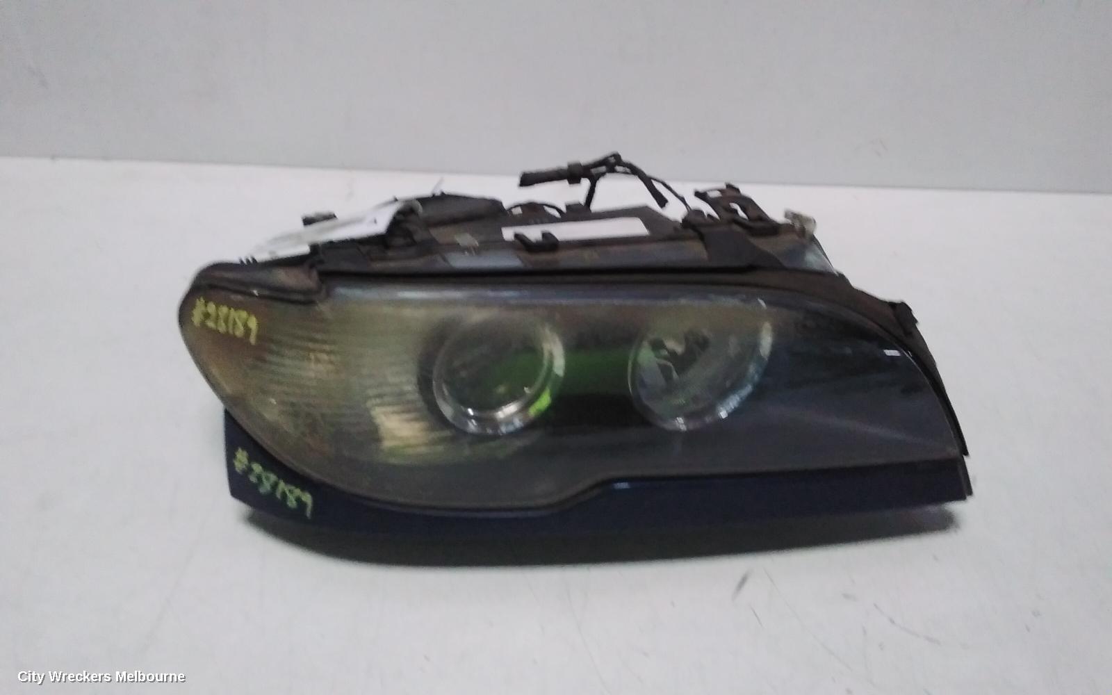 BMW 3 SERIES RIGHT HEADLAMP, E46, CPE/CAB, STANDARD, CLEAR FLASHER, 03/2003 - 07/2006 - Image 2