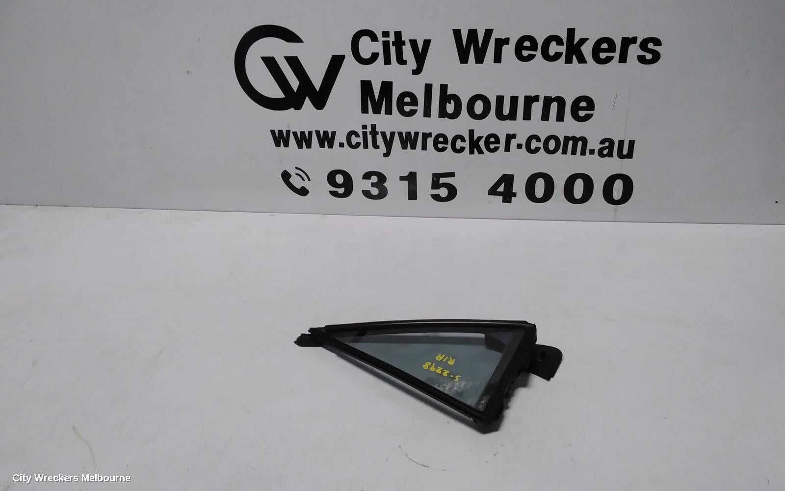 MAZDA 3 LEFT REAR 1/4 DOOR GLASS, BL, DARK TINT TYPE, HATCH, 04/2009 - 10/2013 - Image 1