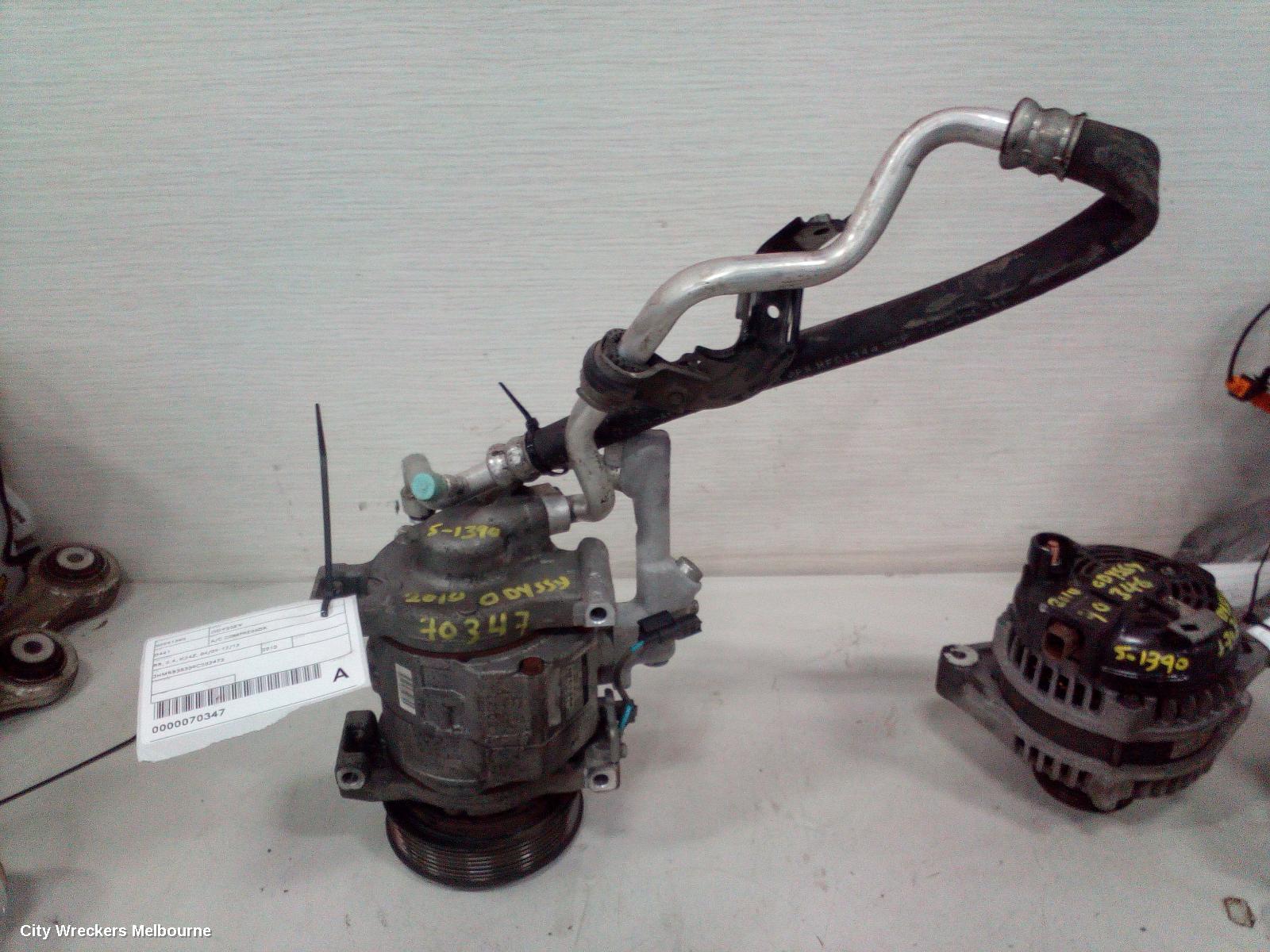 HONDA ODYSSEY A/C COMPRESSOR, RB, 2.4, K24Z, 04/2009 - 12/2013 - Image 2