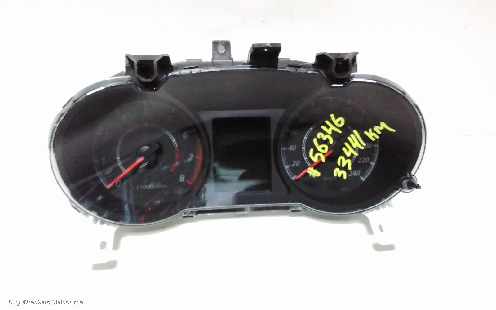 MITSUBISHI ASX INSTRUMENT CLUSTER, PETROL, AUTO T/M, XA-XC, 07/2010 ONWARDS - Image 2