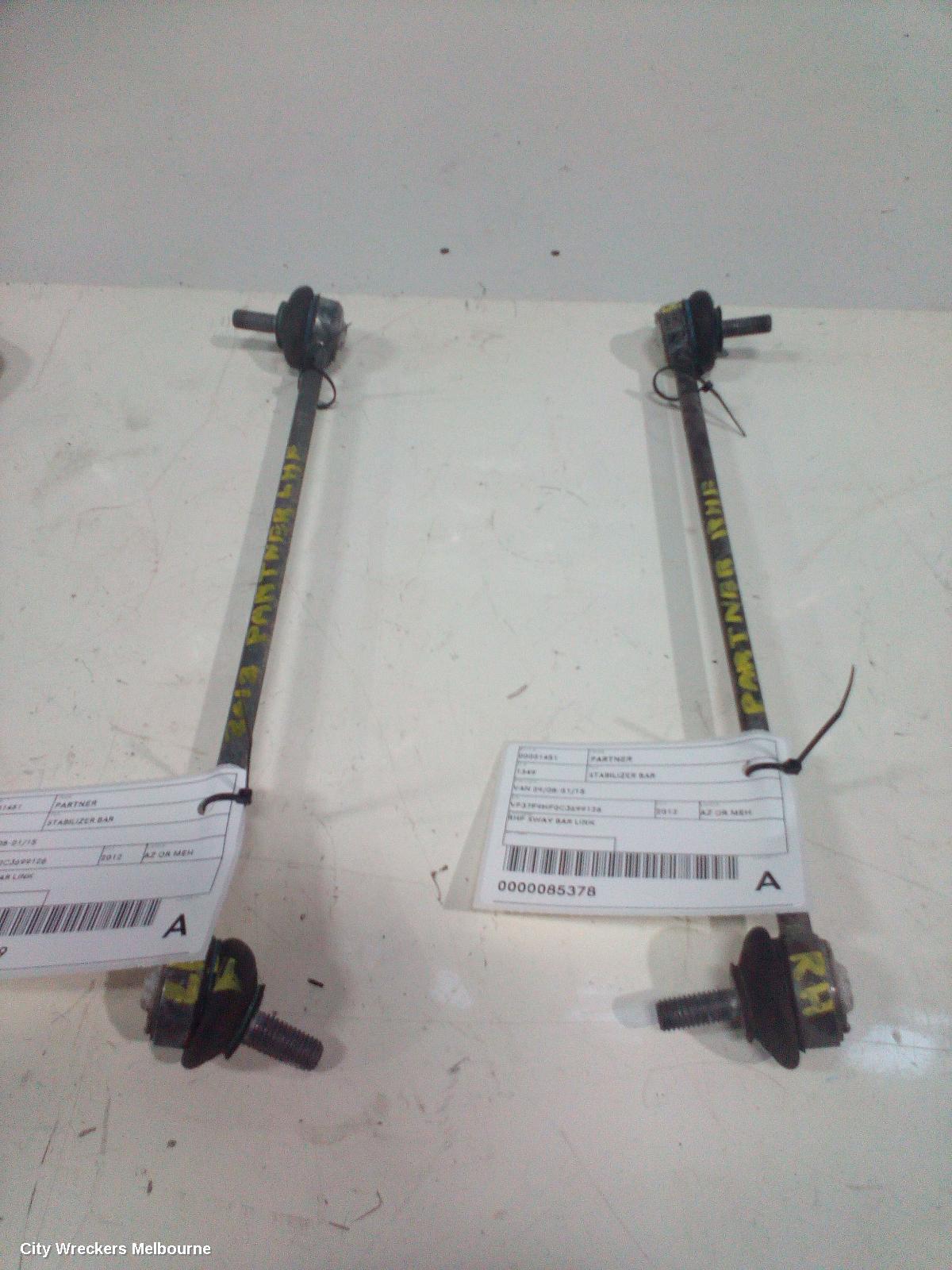 PEUGEOT PARTNER STABILISER BAR, VAN 09/2008 - 01/2015 - Image 2