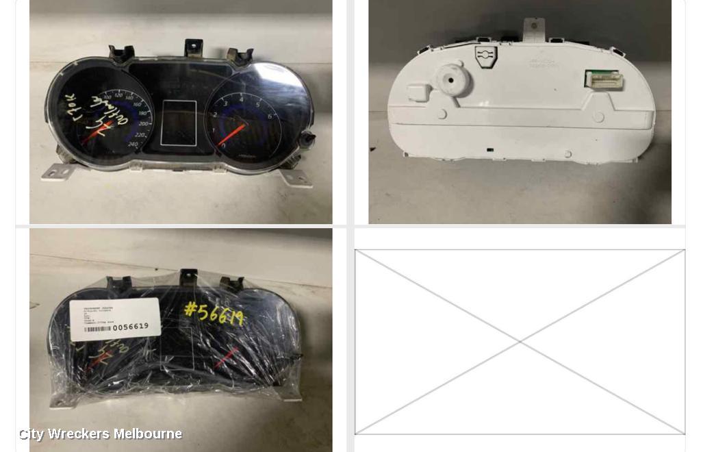 MITSUBISHI OUTLANDER INSTRUMENT CLUSTER, ZG, 11/2006 - 09/2009 - Image 1