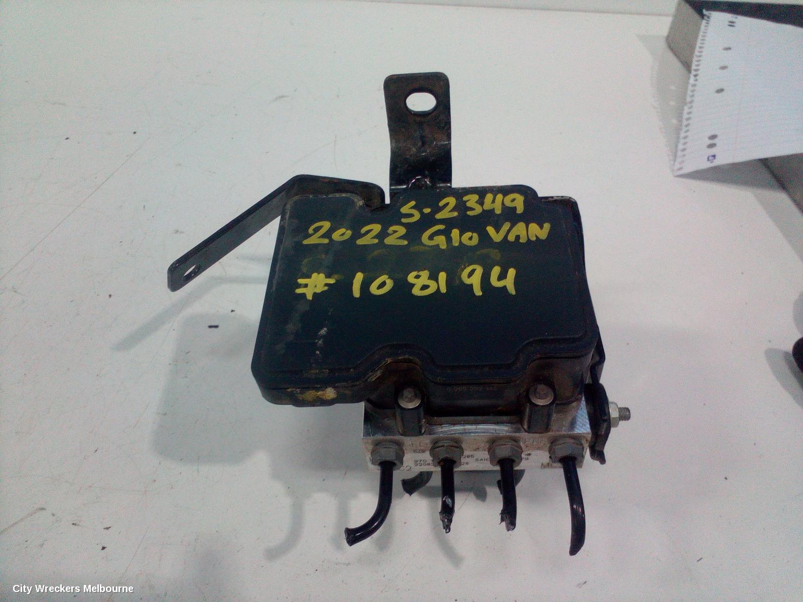 LDV G10 ABS PUMP/MODULATOR, SV7A/SV7C, WAGON/VAN, 04/2015 ONWARDS - Image 1