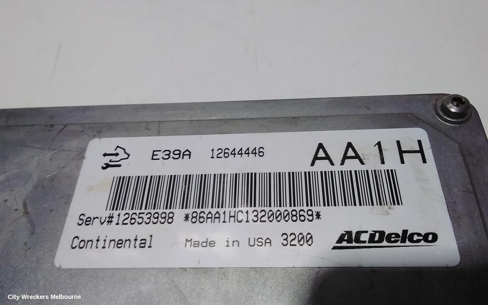 HOLDEN COMMODORE ECU, ENGINE ECU, V6, ECU ONLY, VF, 05/2013 - 12/2017 - Image 3