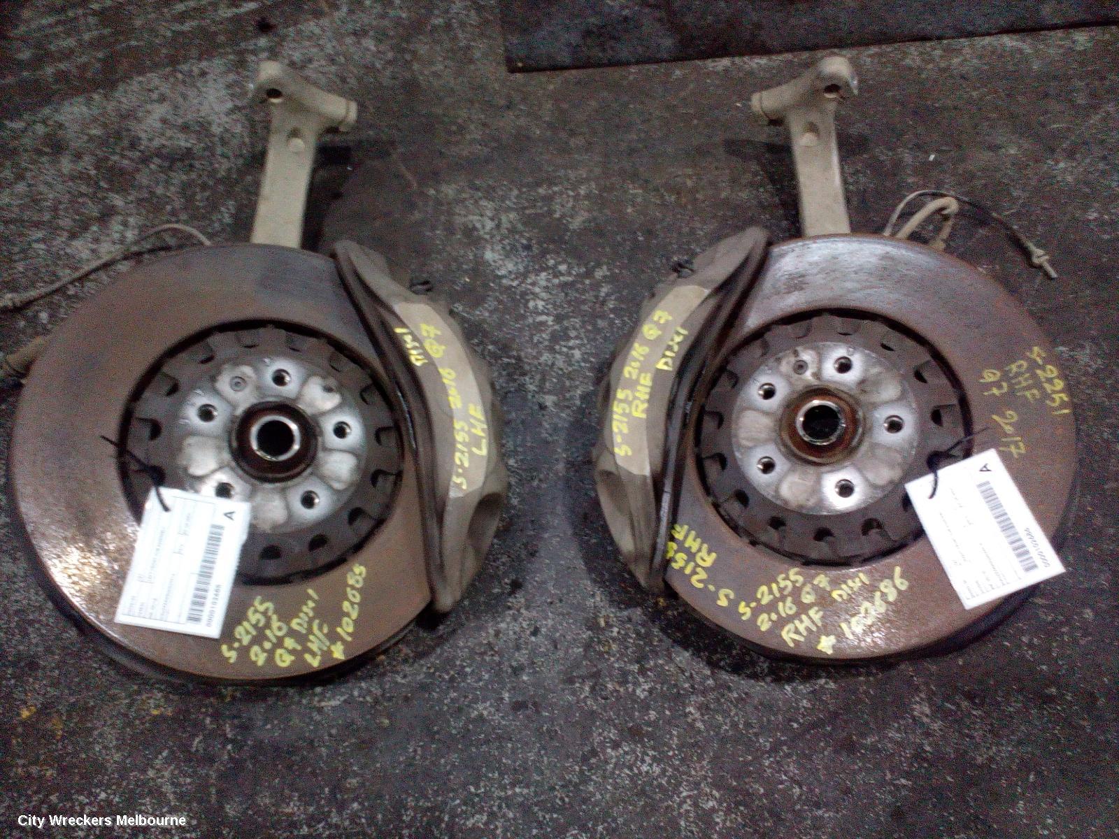 AUDI Q7 LEFT FRONT HUB ASSEMBLY, 4M, 07/2015 ONWARDS - Image 3