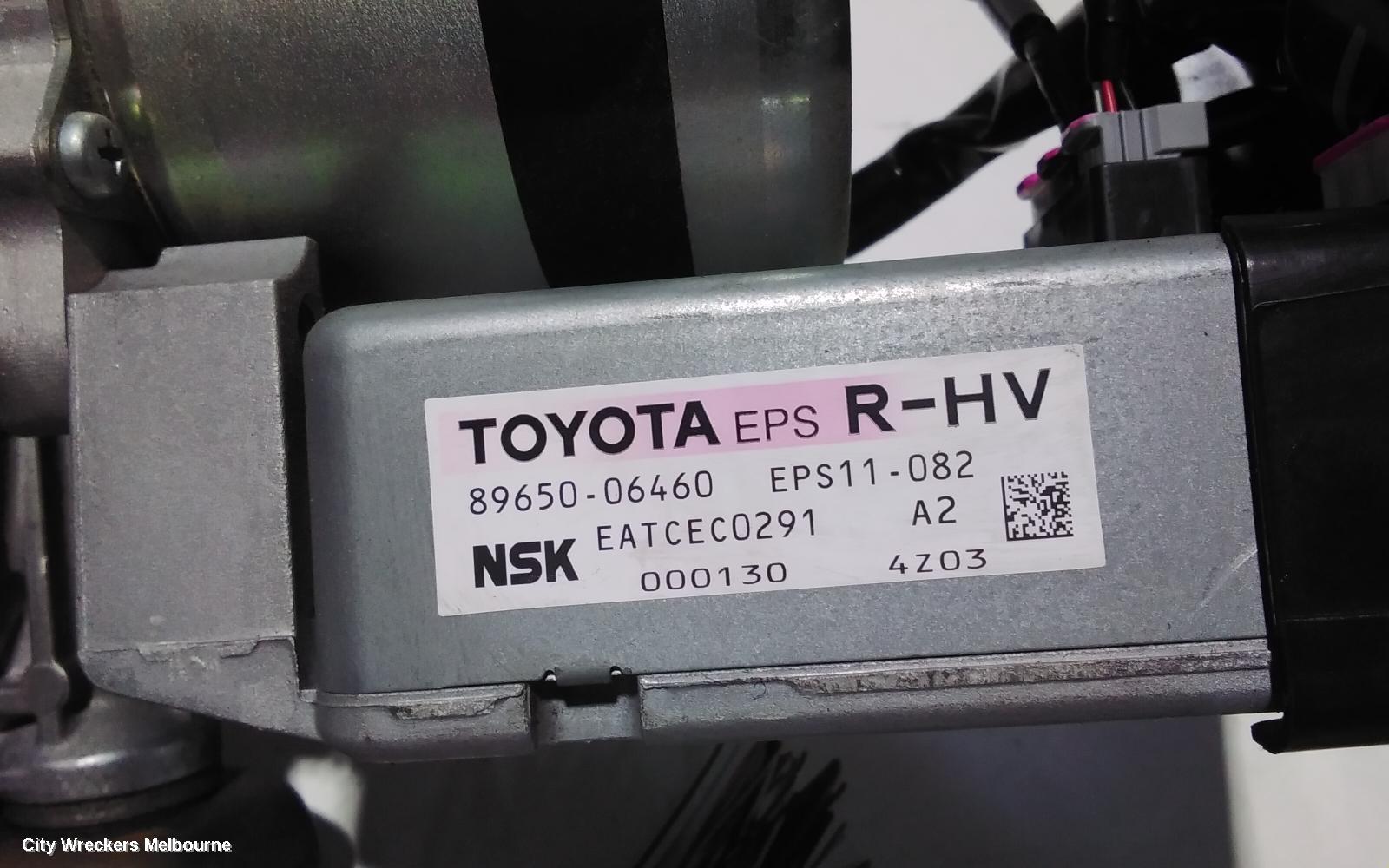 TOYOTA CAMRY STEERING COLUMN, ASV50/AVV50, 12/2011 - 10/2017 - Image 3