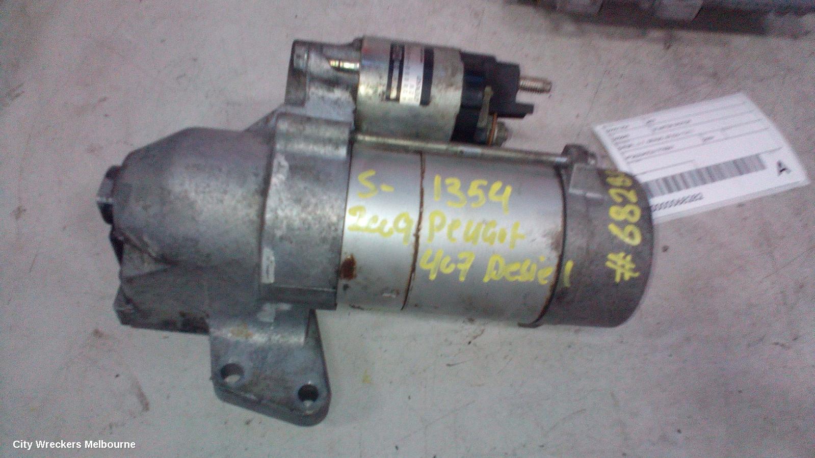 PEUGEOT 407 STARTER, DIESEL, 2.7, DENSO, 07/2006 - 12/2011 - Image 3