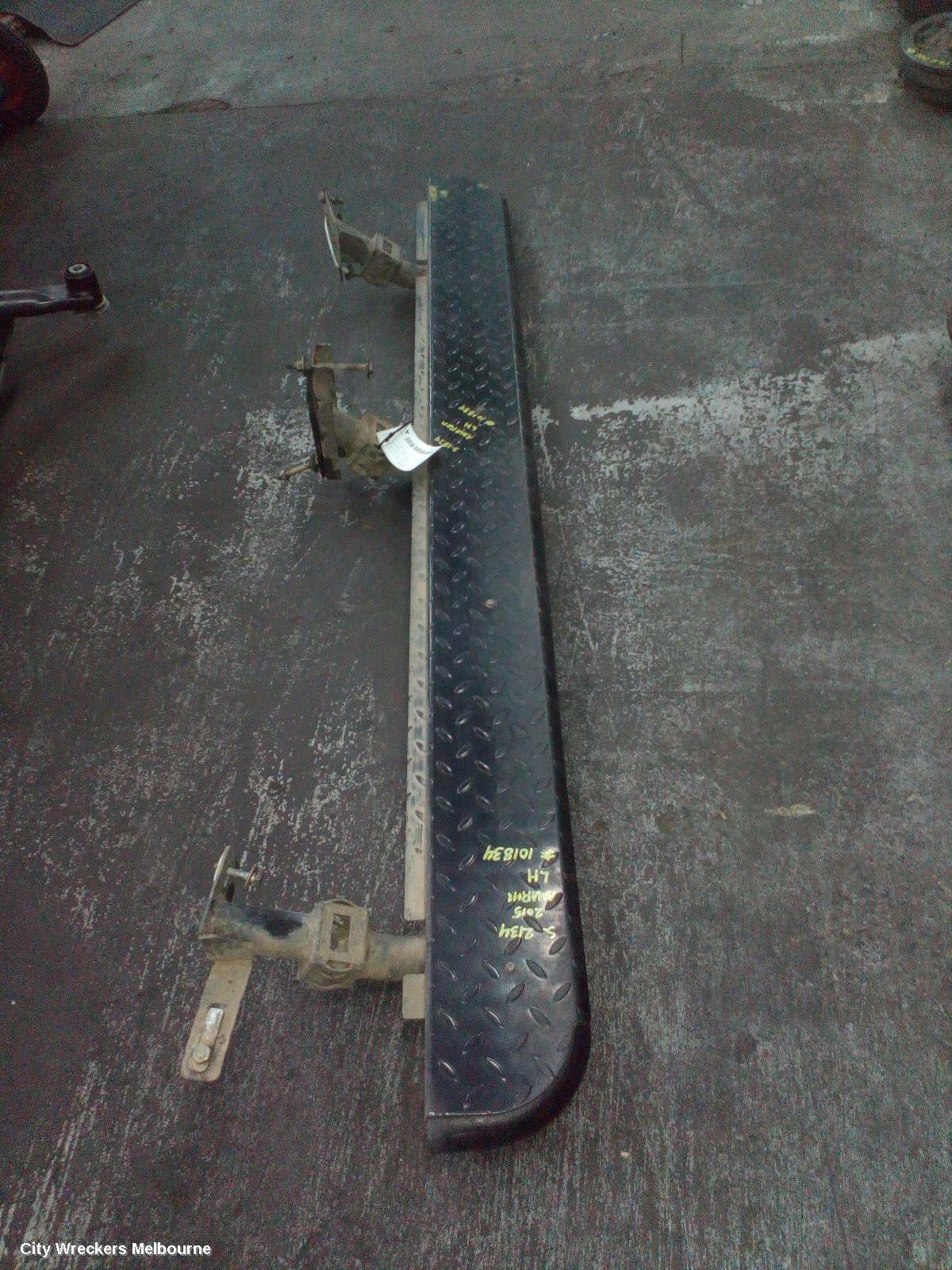 VOLKSWAGEN AMAROK SIDE STEP/SKIRT, LM, FACTORY, LH SIDE, 2H, 12/2010 ONWARDS - Image 3