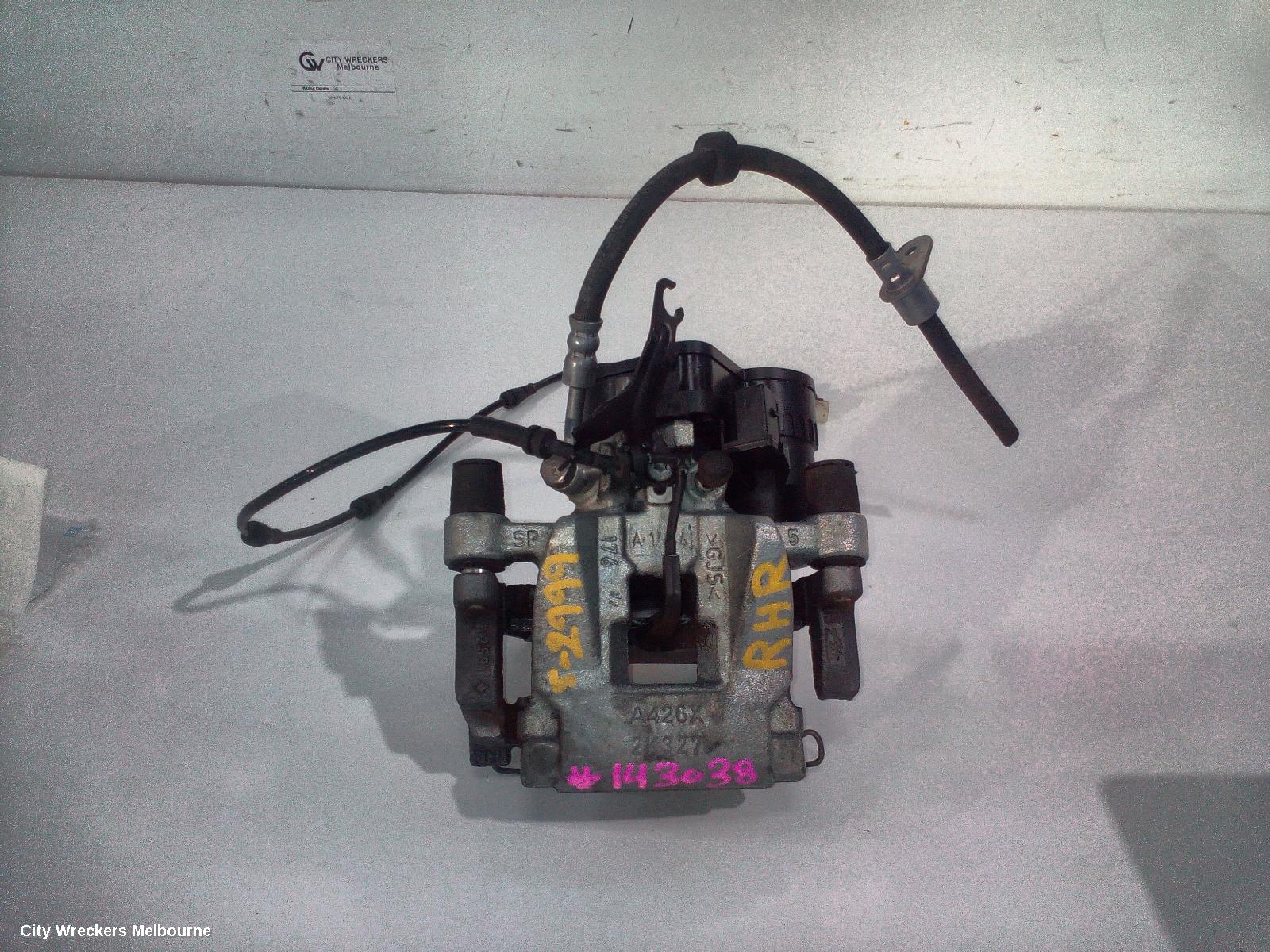 LAND ROVER DISCOVERY SPORT CALIPER, RH REAR, L550, GREY, 07/2019 ONWARDS - Image 1