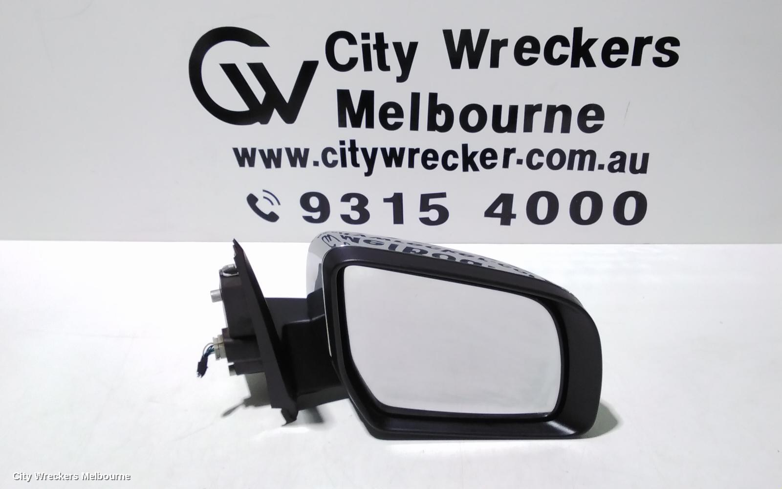 MAZDA BT50 RIGHT DOOR MIRROR, UP-UR, POWER, CHROME, NON POWER FOLDING TYPE, 10/2011 - 06/2020 - Image 2