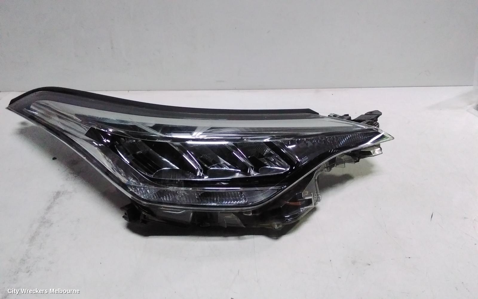 TOYOTA C-HR RIGHT HEADLAMP, GEN 1, HALOGEN TYPE, 10/2019 ONWARDS - Image 1