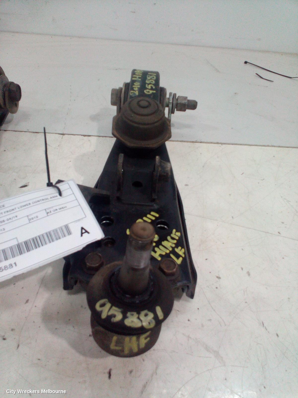 TOYOTA HIACE LEFT FRONT LOWER CONTROL ARM, TRH/KDH, 2WD, 03/2005 - 04/2019 - Image 2