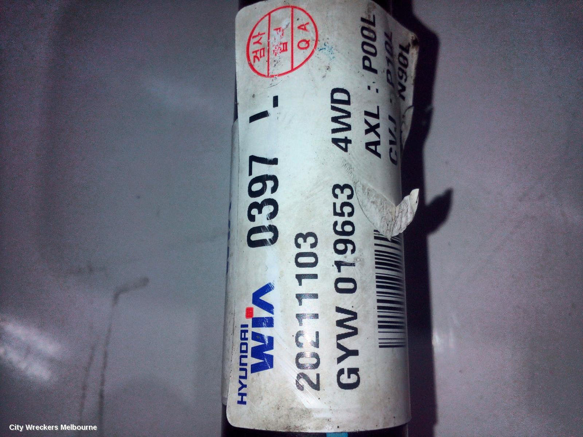 KIA SPORTAGE LEFT DRIVESHAFT, FRONT, AUTO, AWD, DIESEL, 2.0, D4HD, TURBO, 8 SPEED, NQ5, 09/2021 ONWARDS - Image 3