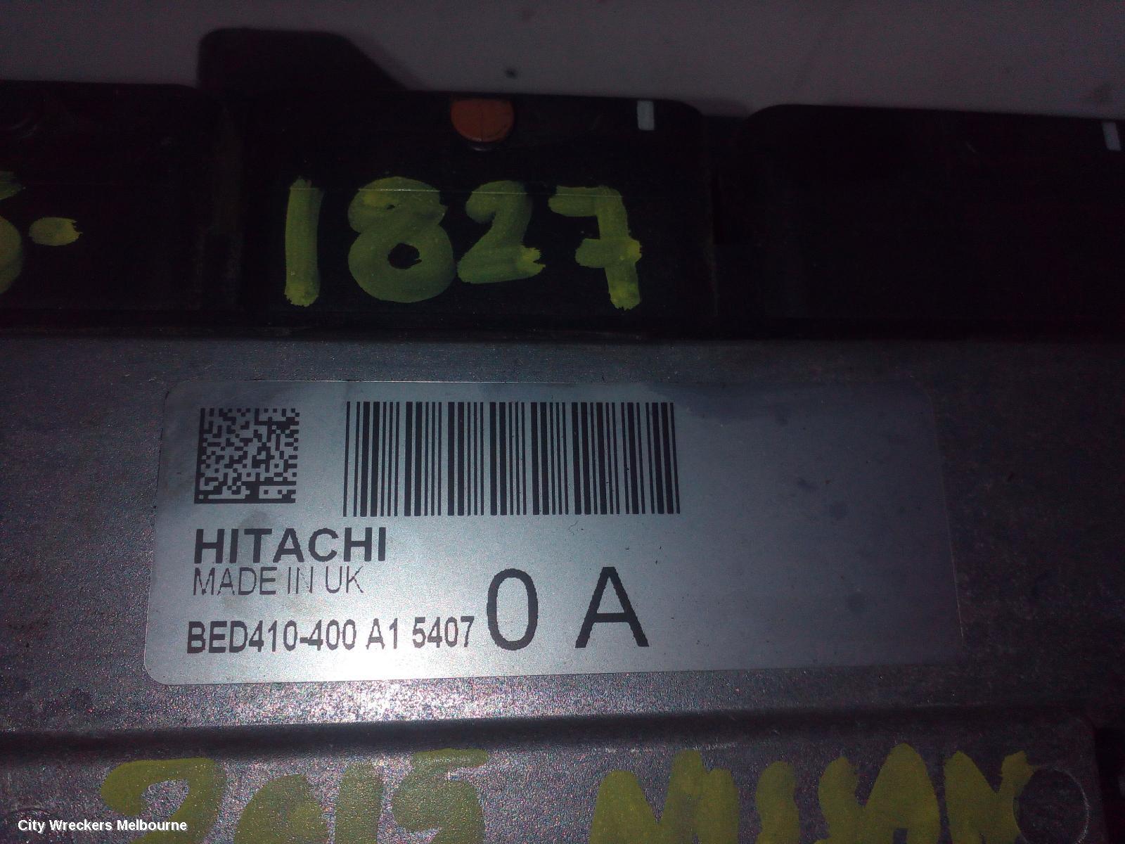 NISSAN QASHQAI ECU, ENGINE ECU, 2.0, PETROL, ECU ONLY, MR20, J11, 06/2014 ONWARDS - Image 3