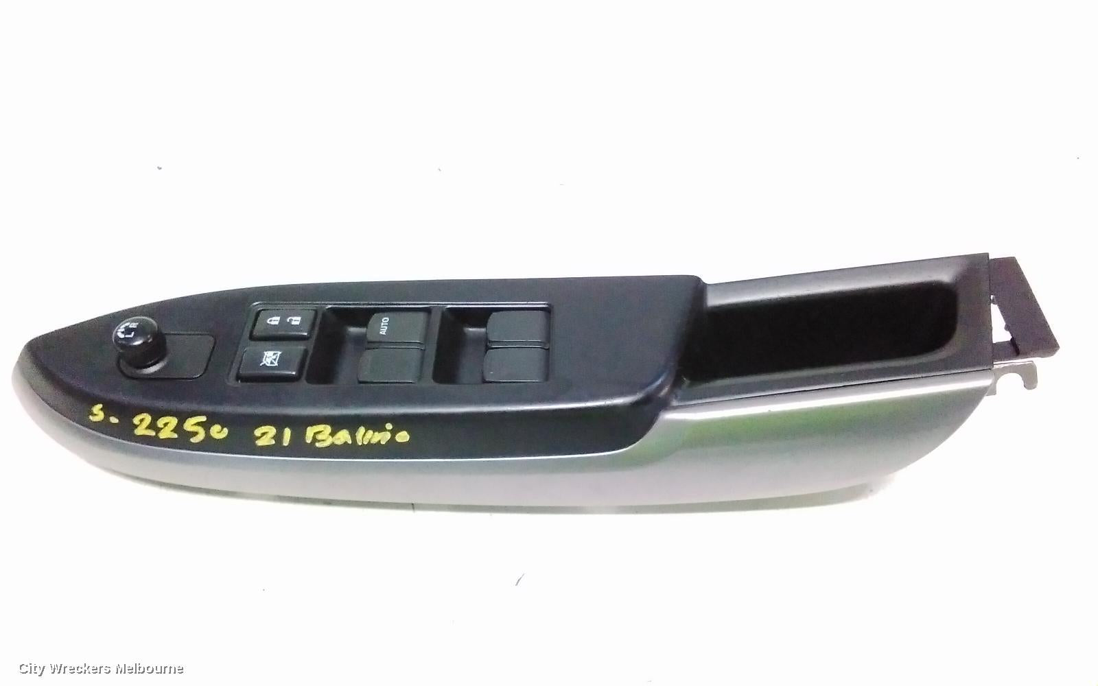 SUZUKI BALENO PWR DR WIND SWITCH, RH FRONT (MASTER SWITCH), EW, 04/2016 ONWARDS - Image 1