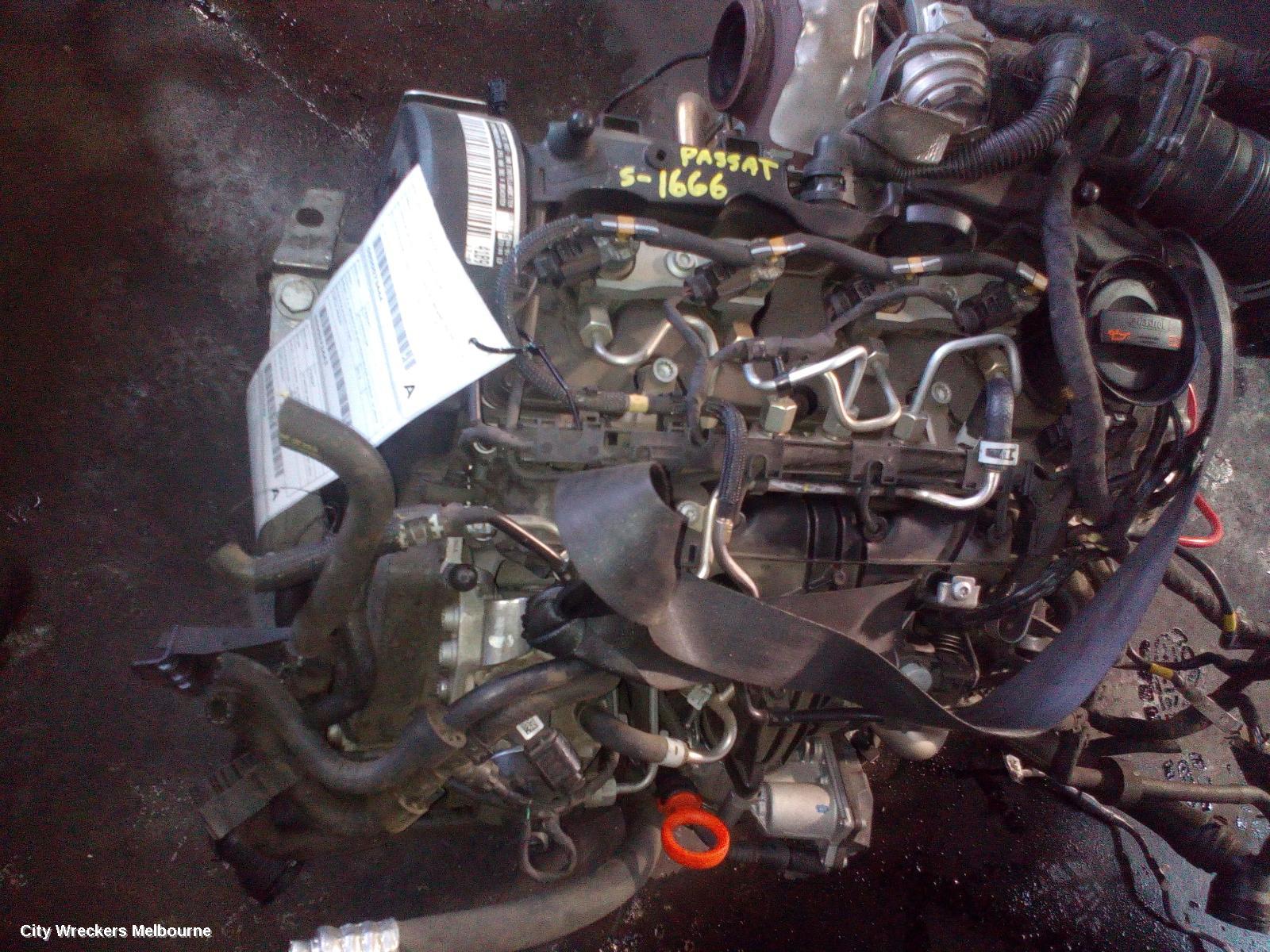VOLKSWAGEN PASSAT ENGINE, DIESEL, 2.0, TURBO, 3C/MK6 B7, CFGC CODE, 12/2012 - 05/2015 - Image 2