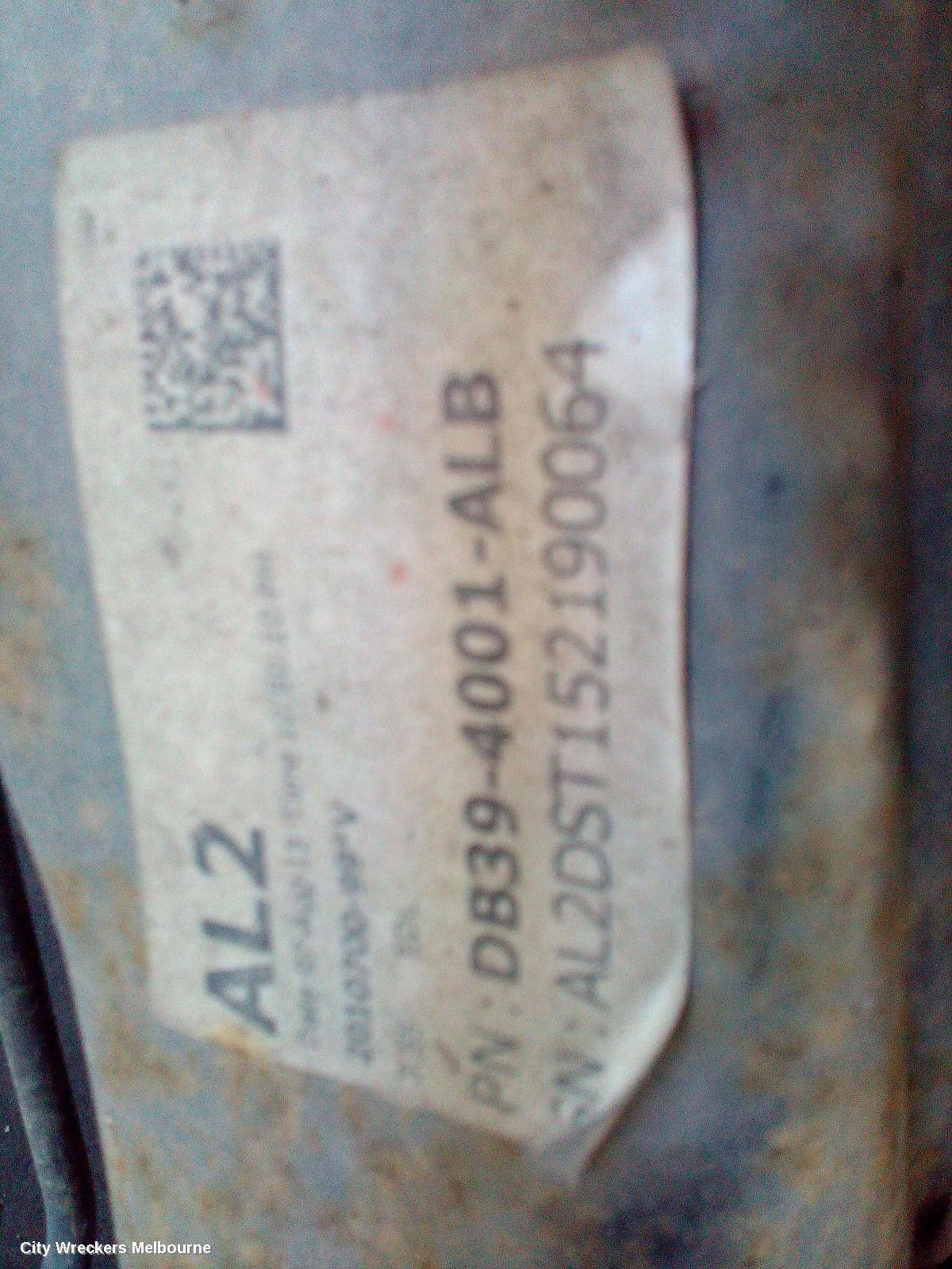 FORD RANGER REAR DIFF ASSEMBLY, 2.2/3.2, DIESEL, MANUAL T/M, 2WD HI-RIDE/4WD, PX, 3.55 RATIO, NON LSD TYPE, 06/2011 - 06/2018 - Image 2