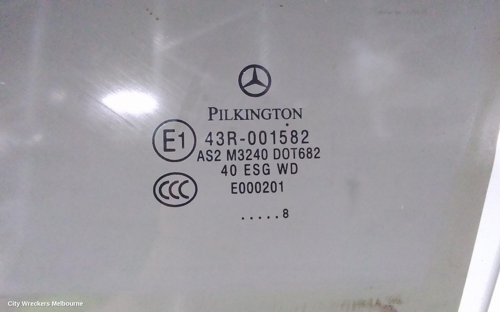 MERCEDES C CLASS LEFT FRONT DOOR WINDOW, W204/S204, 07/2007 - 05/2011 - Image 2