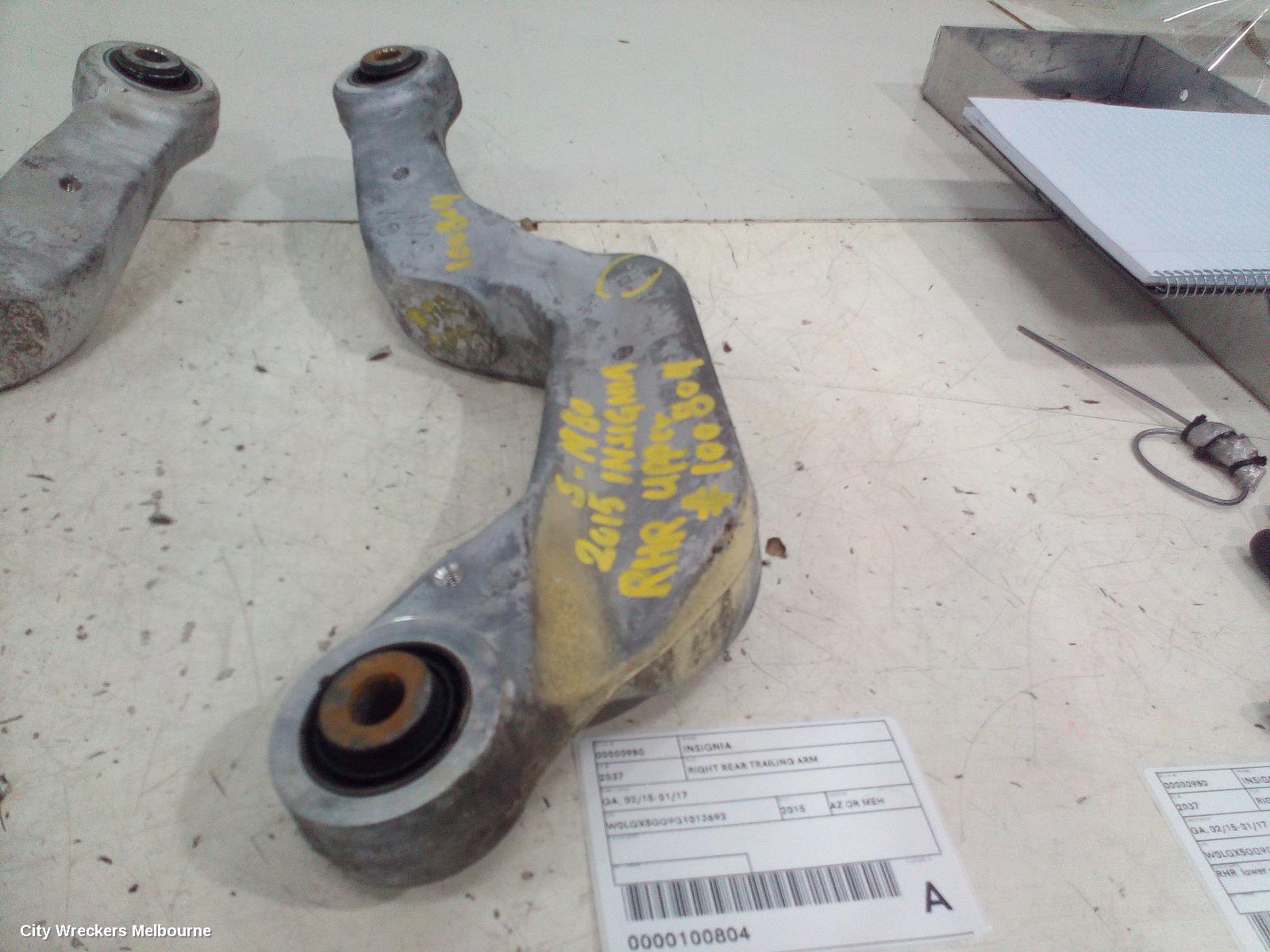HOLDEN INSIGNIA RIGHT REAR TRAILING ARM, GA, 02/2015 - 01/2017 - Image 2